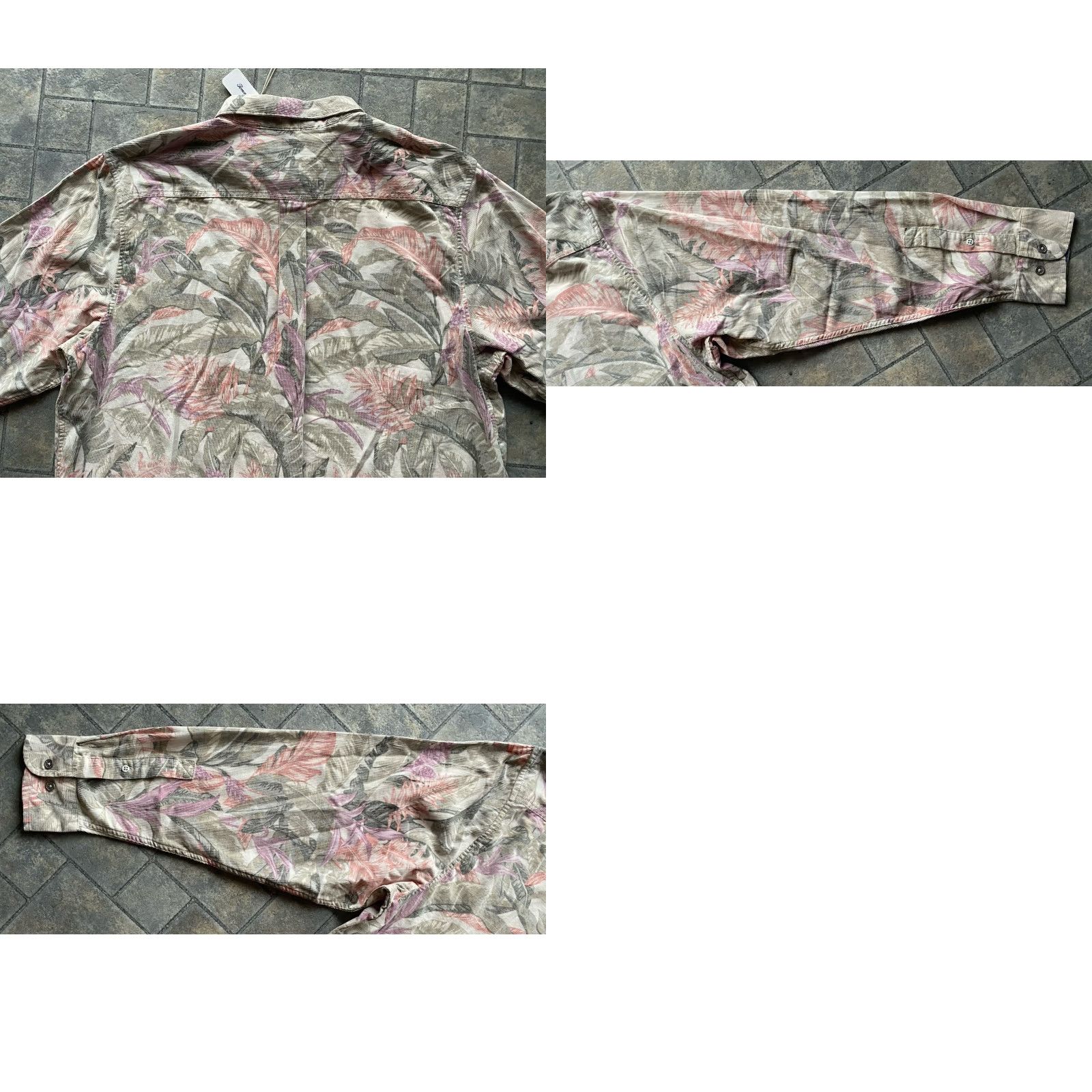 Tommy Bahama Tommy Bahama MENS XL Corduroy Button Up Shirt Coastline Cord Floral Pink NEW NWT Size US XL / EU 56 / 4 - 10 Thumbnail