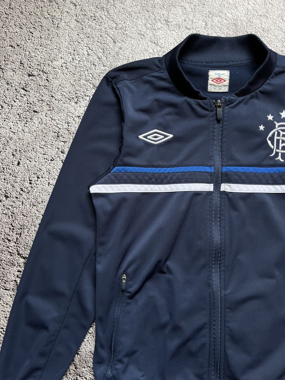 Umbro Umbro Rangers F.C. Tailored Track Jacket Size S Size US S / EU 44-46 / 1 - 2 Thumbnail