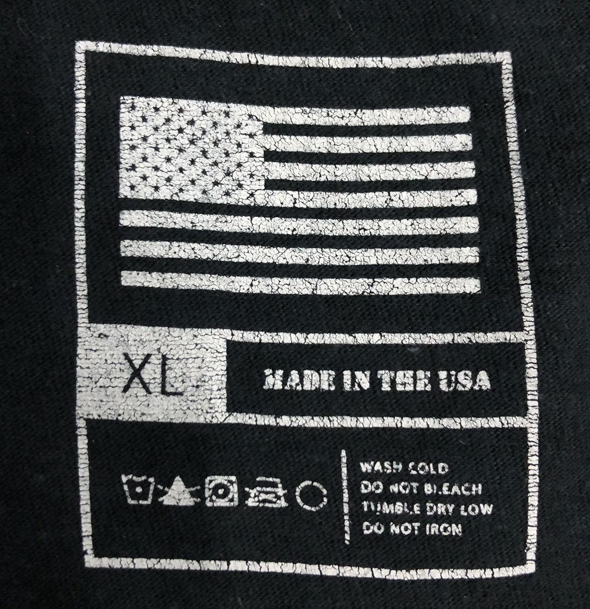 Vintage Vintage Punisher Skull American Flag Made In The Usa T-Shirt Size US XL / EU 56 / 4 - 9 Thumbnail