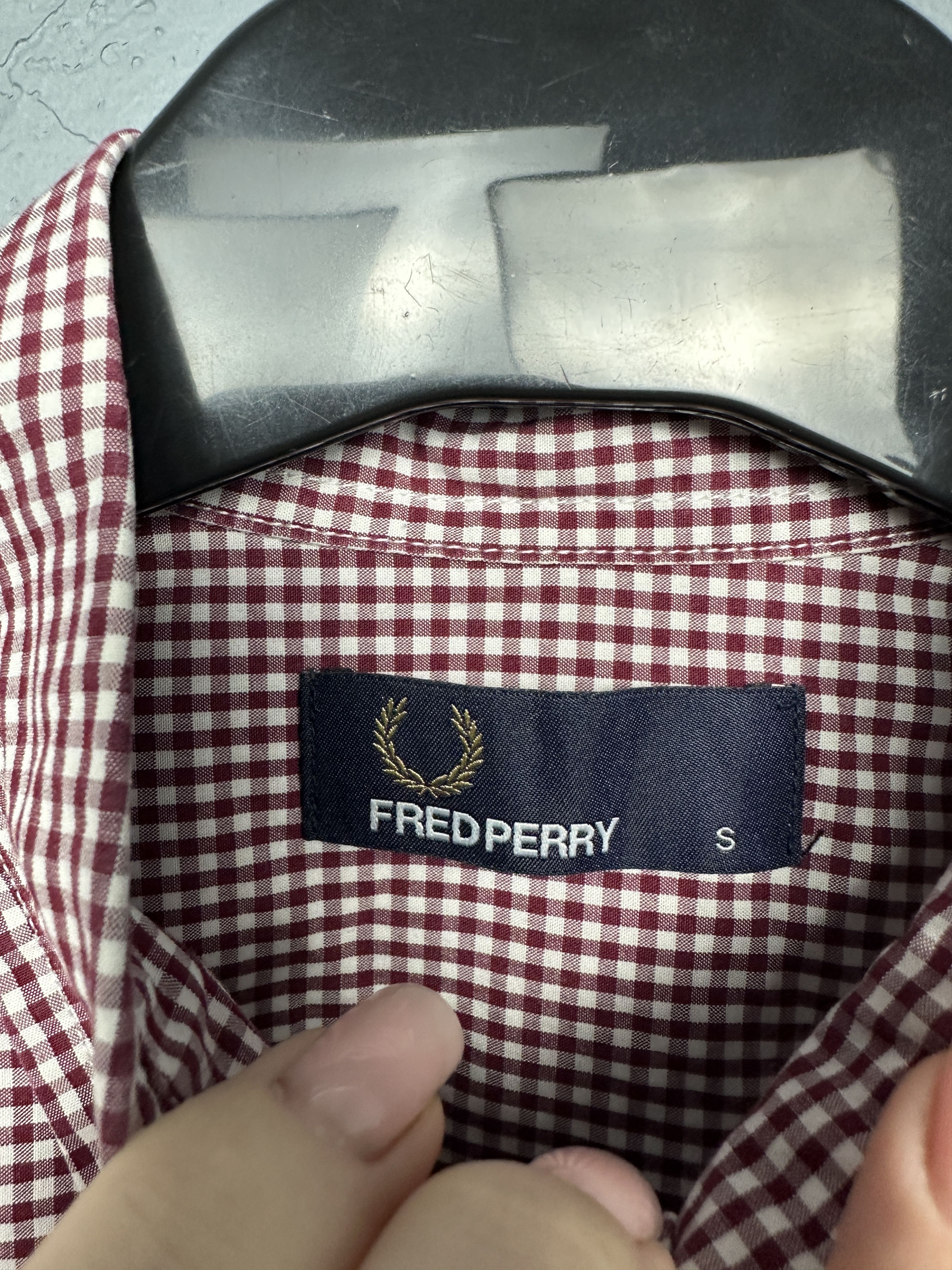 Fred Perry Fred Perry Mens Long Sleeve Shirt Size US S / EU 44-46 / 1 - 4 Thumbnail