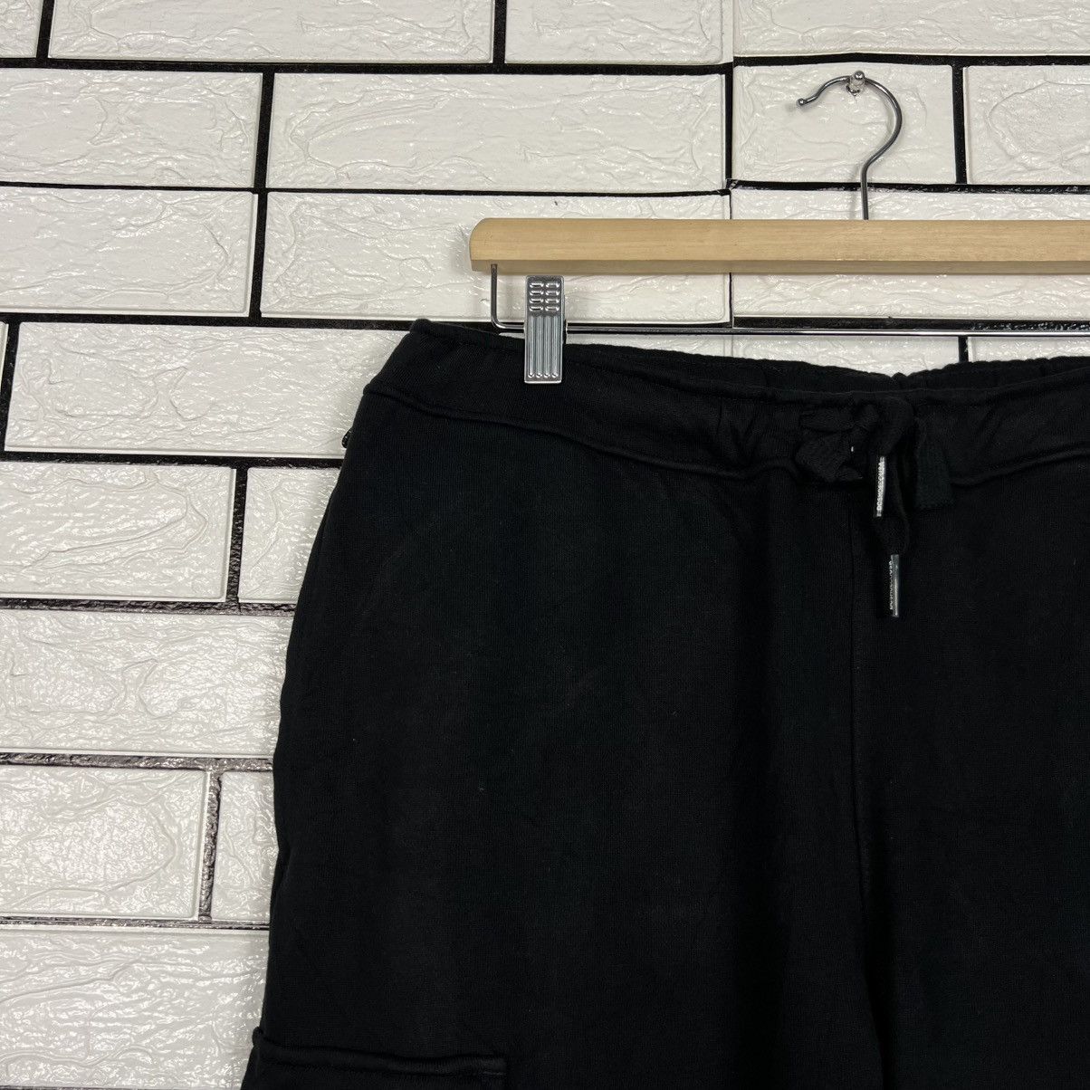 DC DC SHOE Black Cargo Sweatpants #4264-C194 Size US 30 / EU 46 - 6 Thumbnail