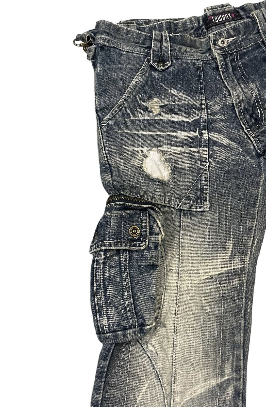 Vintage Vintage Lowbox Cargo Seditionaries Monkey Bootcut Pants Size US 33 - 5 Thumbnail