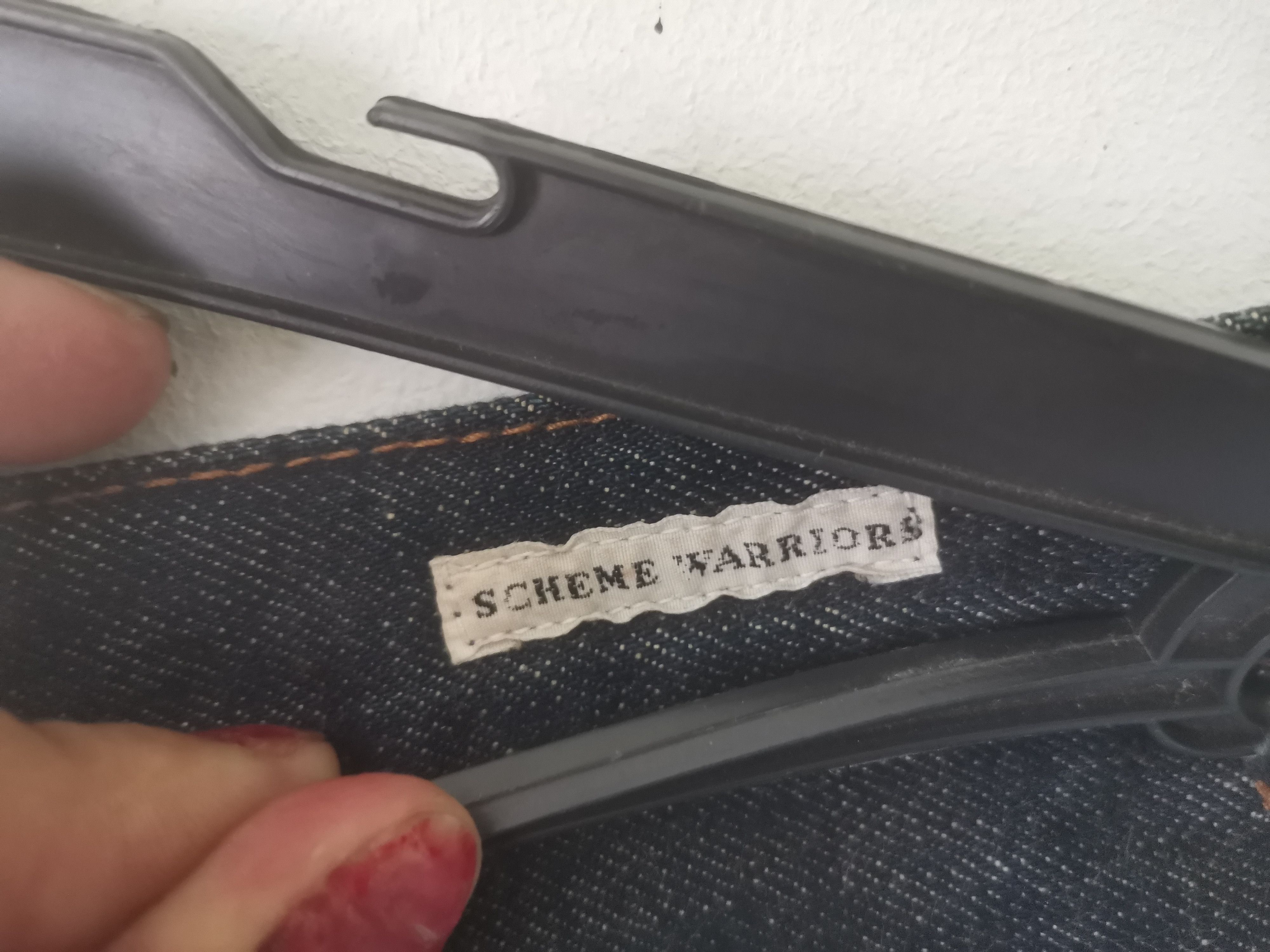 Designer × Japanese Brand Rare Scheme Warriors denim pants nice design Size US 32 / EU 48 - 4 Thumbnail