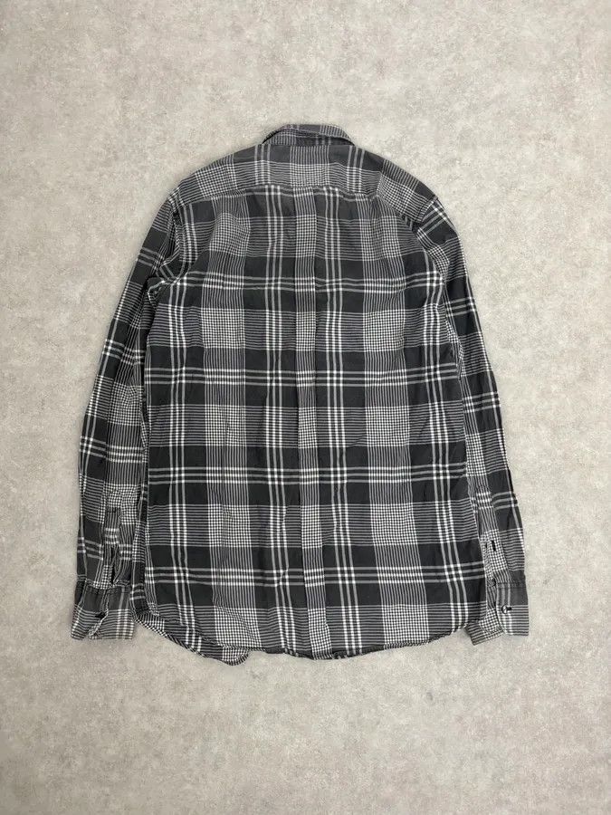 Dolce & Gabbana 2000s Dolce & Gabbana Grey Tartan Shirt Size US M / EU 48-50 / 2 - 6 Thumbnail