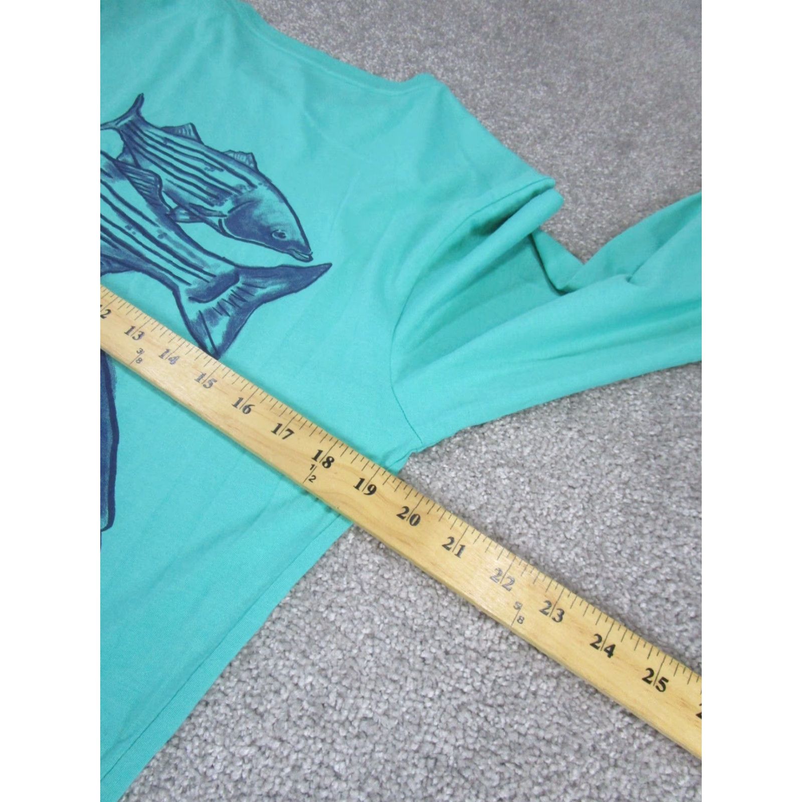 Vineyard Vines Vineyard Vines Shirt XS Mens Green Long Sleeve T-Shirt Cotton Crew Neck, Solid, Vintage? (If vintage not stated) Size US XS / EU 42 / 0 - 5 Thumbnail