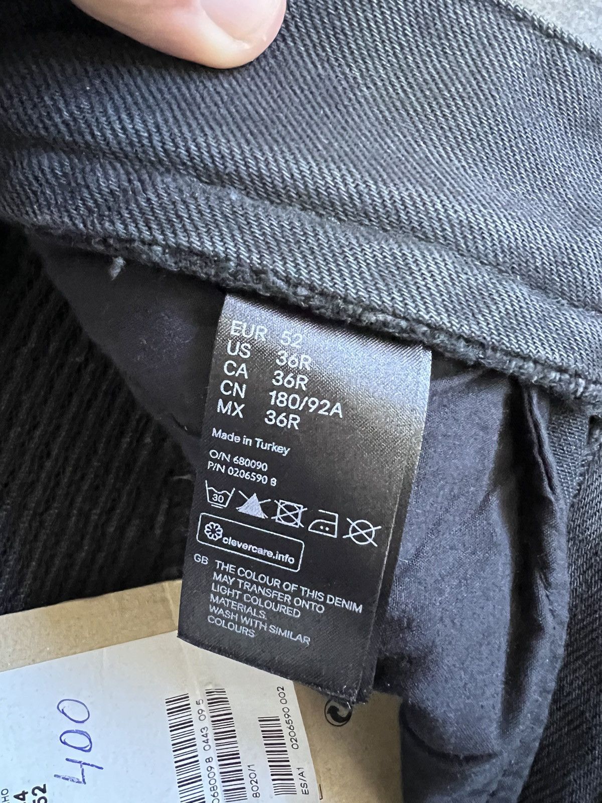 H&M × Isabel Marant Balmain SLP type Isabel Marant Hm Biker zippered waxed denim Size US 34 / EU 50 - 8 Thumbnail