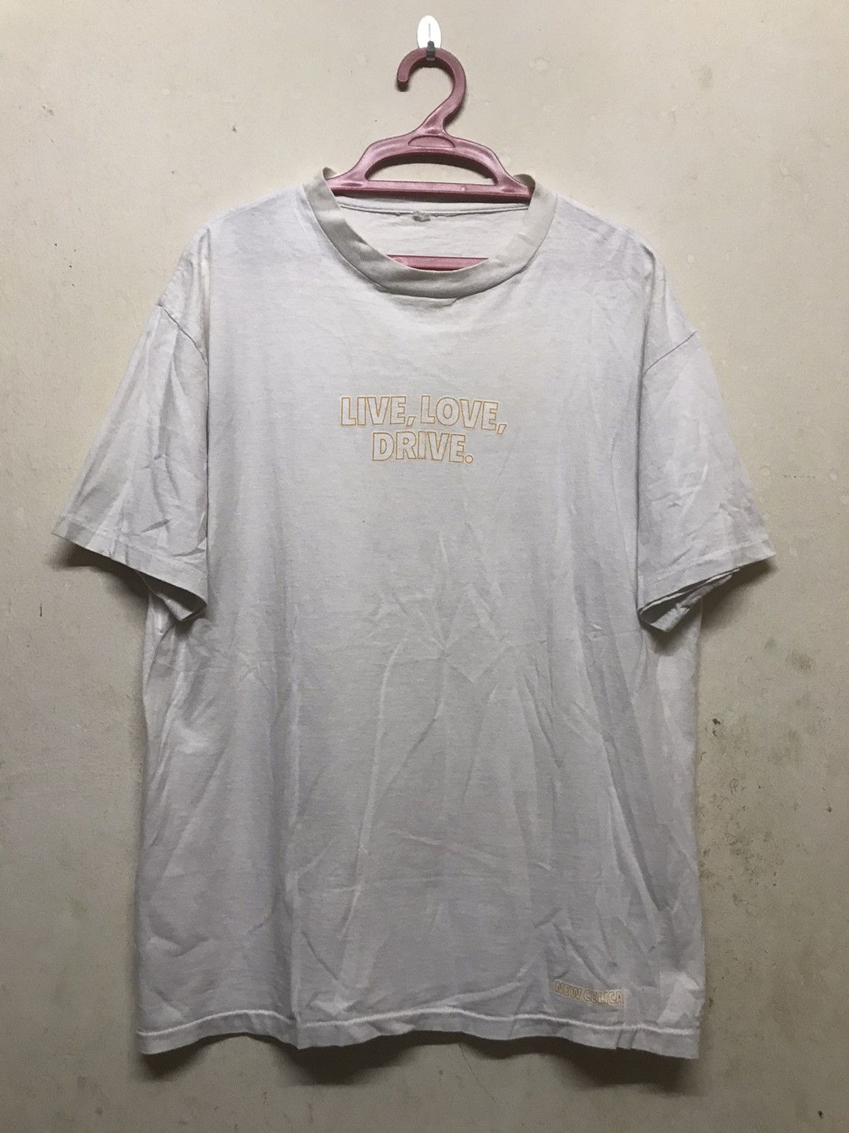Vintage Vintage 90s New Celica Promo Tshirt By Vincent Gallo Size US M / EU 48-50 / 2 - 1 Thumbnail