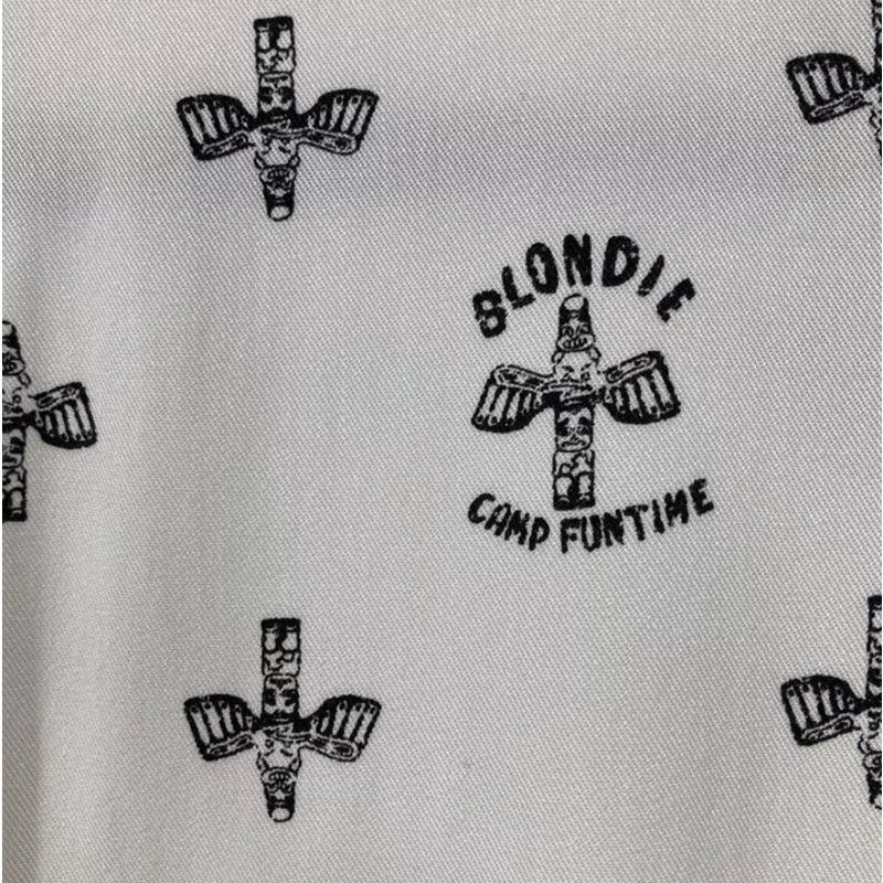 Junk Food Blondie Camp Funtime Ladies Casual White Dress | Sz L Size L / US 10 / IT 46 - 6 Thumbnail