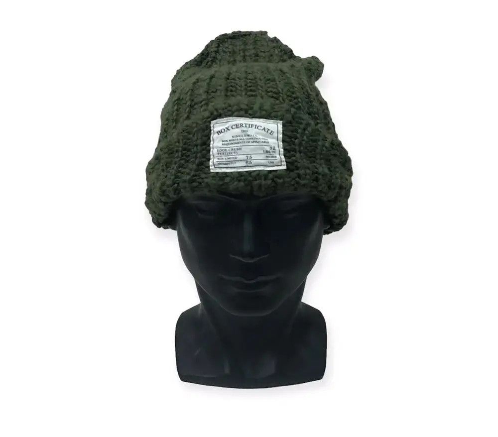 Japanese Brand Japanese Brand Military Beanie Hat Size ONE SIZE - 1 Thumbnail