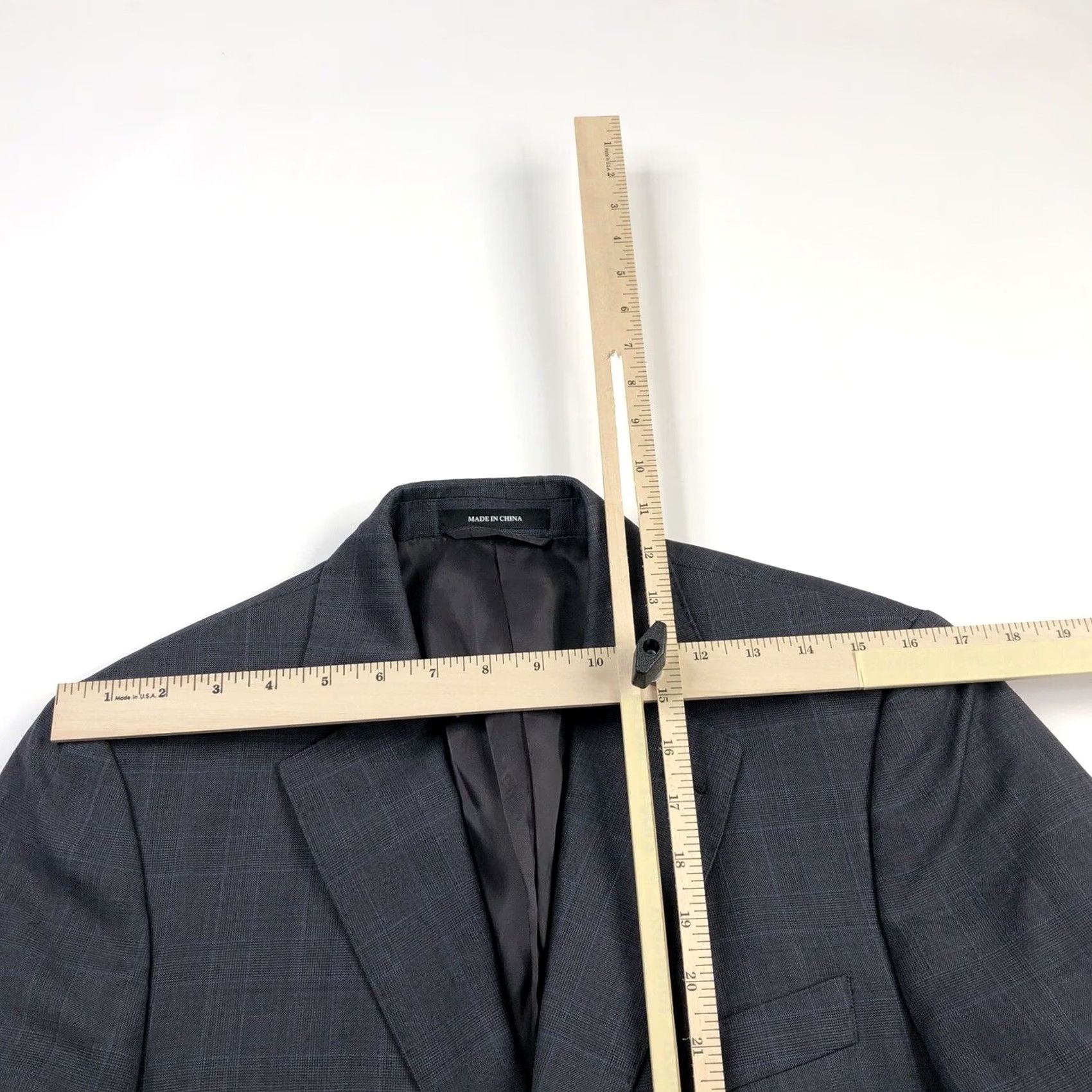 Ralph Lauren Lauren Ralph Lauren SLIM FIT Medium Men Two Button Blazer Jacket Suit Jacket Size 40R - 6 Thumbnail