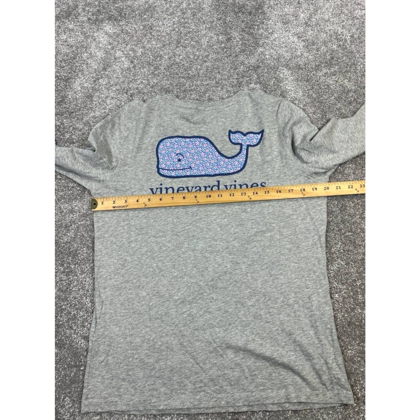Vineyard Vines Vineyard Vines Shirt Mens Medium Gray Cotton Pullover Size US M / EU 48-50 / 2 - 4 Thumbnail