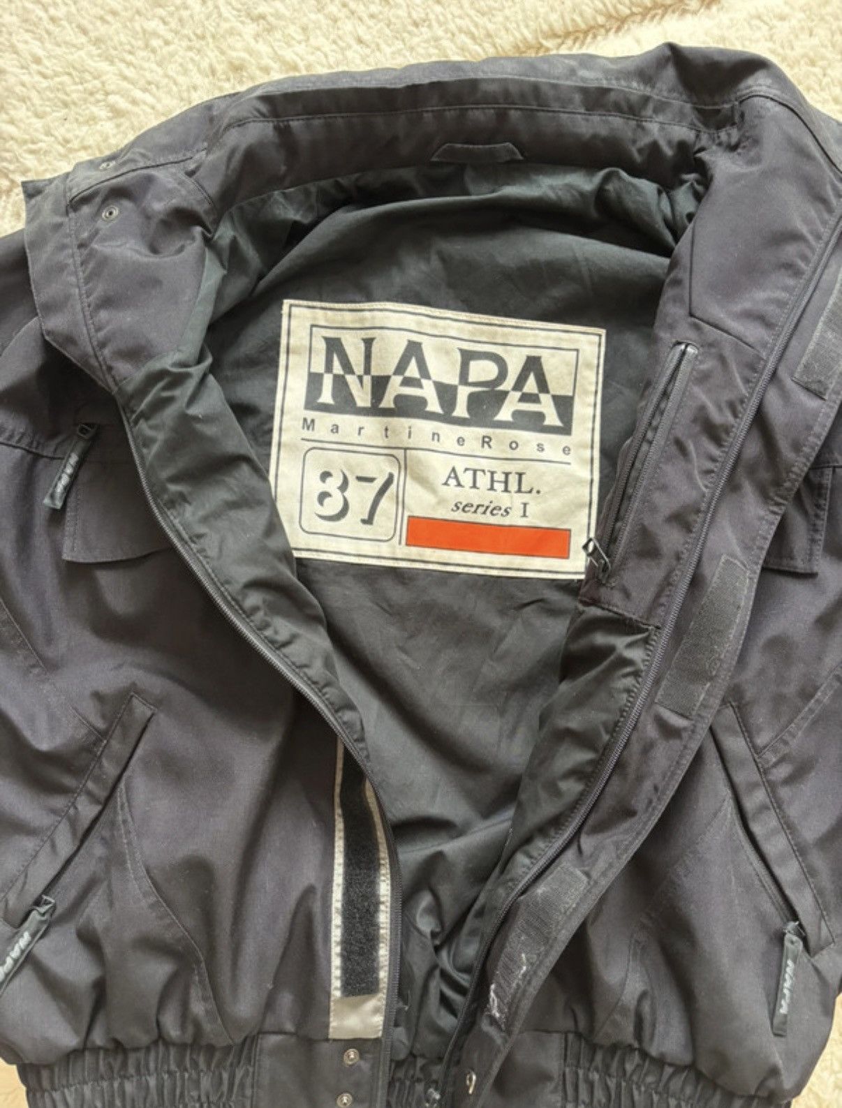 Martine Rose × Napapijri Napapijri x Martine Rose A-Allos Jacket – Black Size US M / EU 48-50 / 2 - 7 Thumbnail