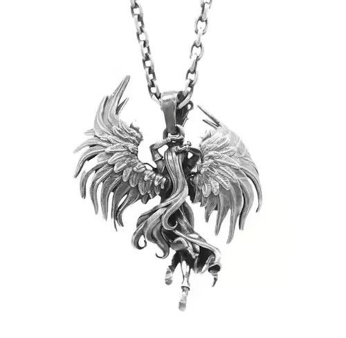 VIBE Evil Angel Wings Goddess Pendant Necklace Size ONE SIZE - 8 Thumbnail
