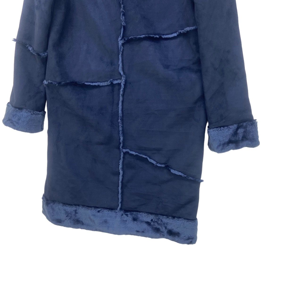 Japanese Brand MYC Contrive Japanese Brand Faux Fur Long Coat Size S / US 4 / IT 40 - 14 Thumbnail