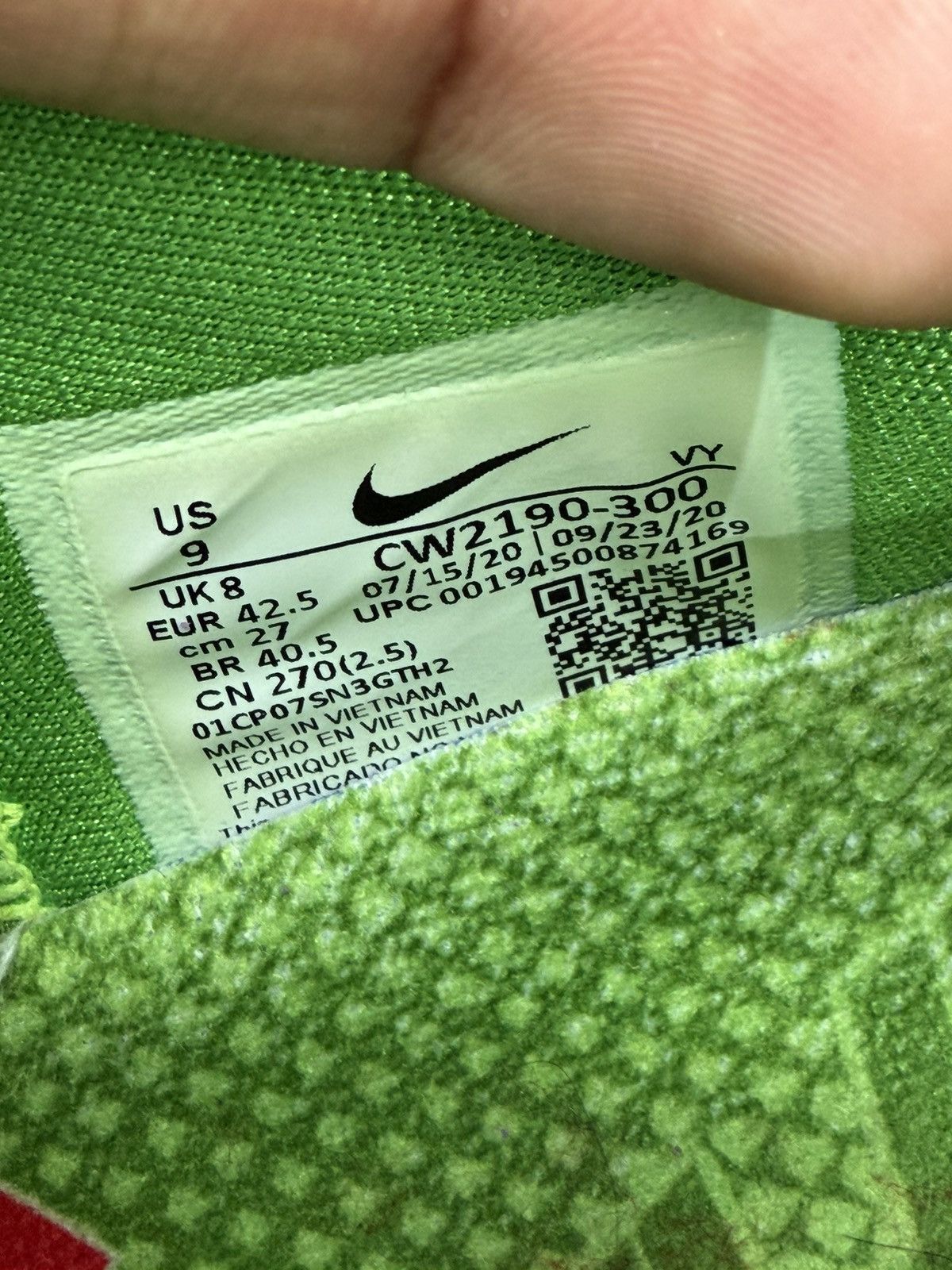 Nike Nike Kobe 6 Protro Grinch Size 9 (2020) Size US 9 / EU 42 - 10 Thumbnail