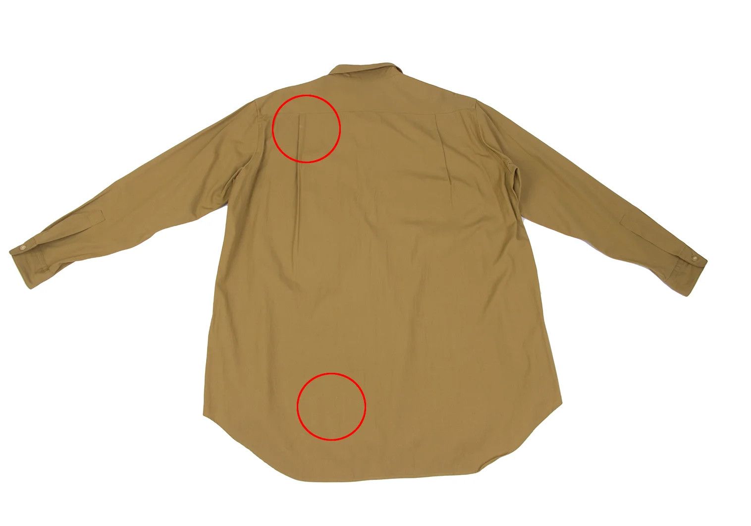 Jean Paul Gaultier Wool Cotton Long Sleeve Shirt in Mustard Size L Size US L / EU 52-54 / 3 - 13 Thumbnail
