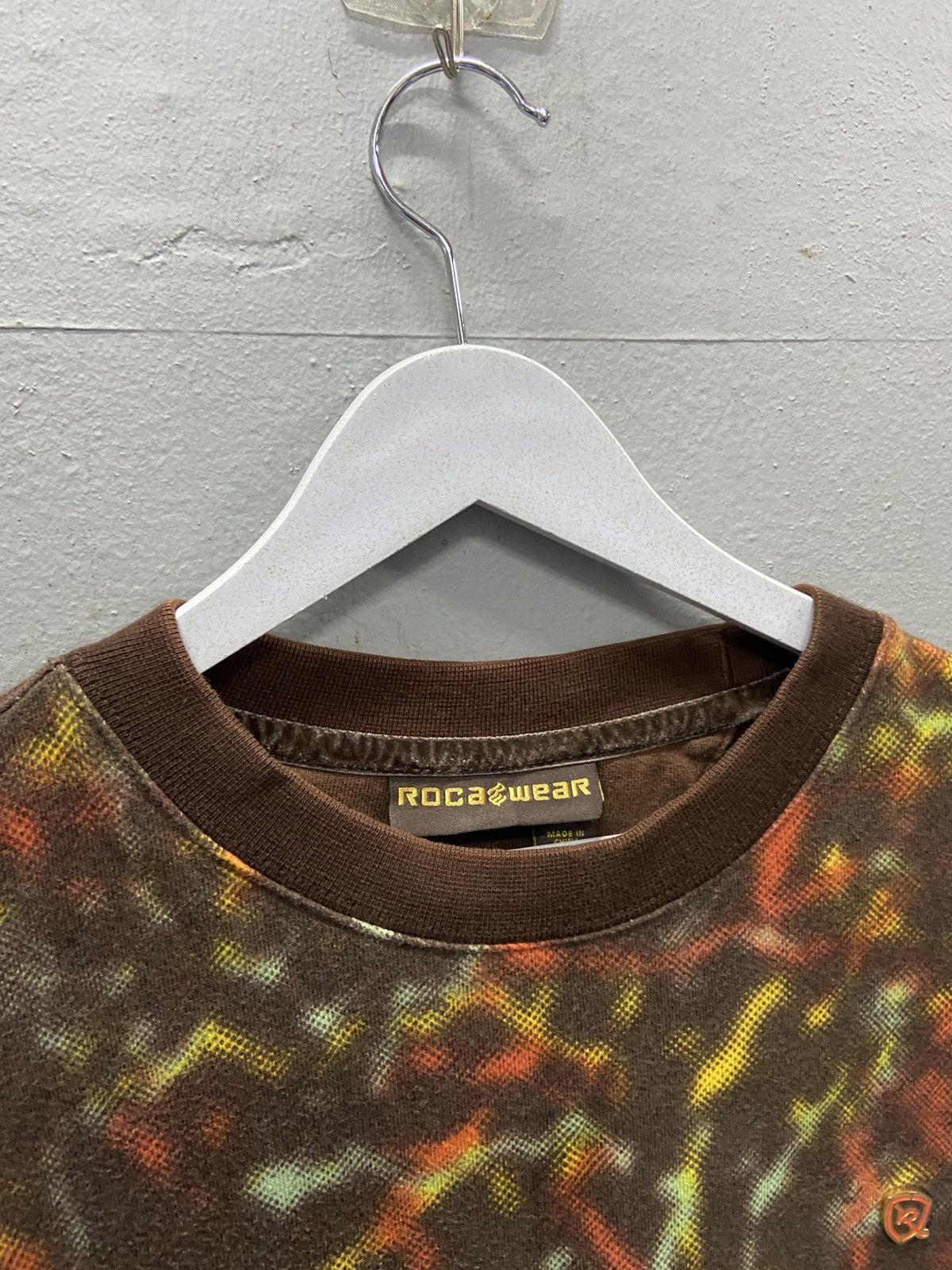 Rocawear VINRAGE ROCAWEAR BROWN GRAPHIC SWEATSHIRT Size US XL / EU 56 / 4 - 2 Thumbnail