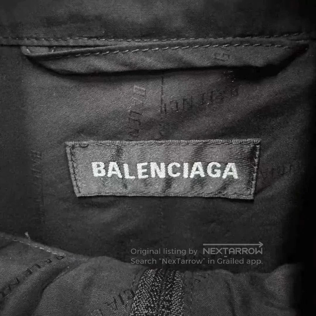 Balenciaga Balenciaga Black White Paneled Windbreaker. Size US M / EU 48-50 / 2 - 2 Thumbnail