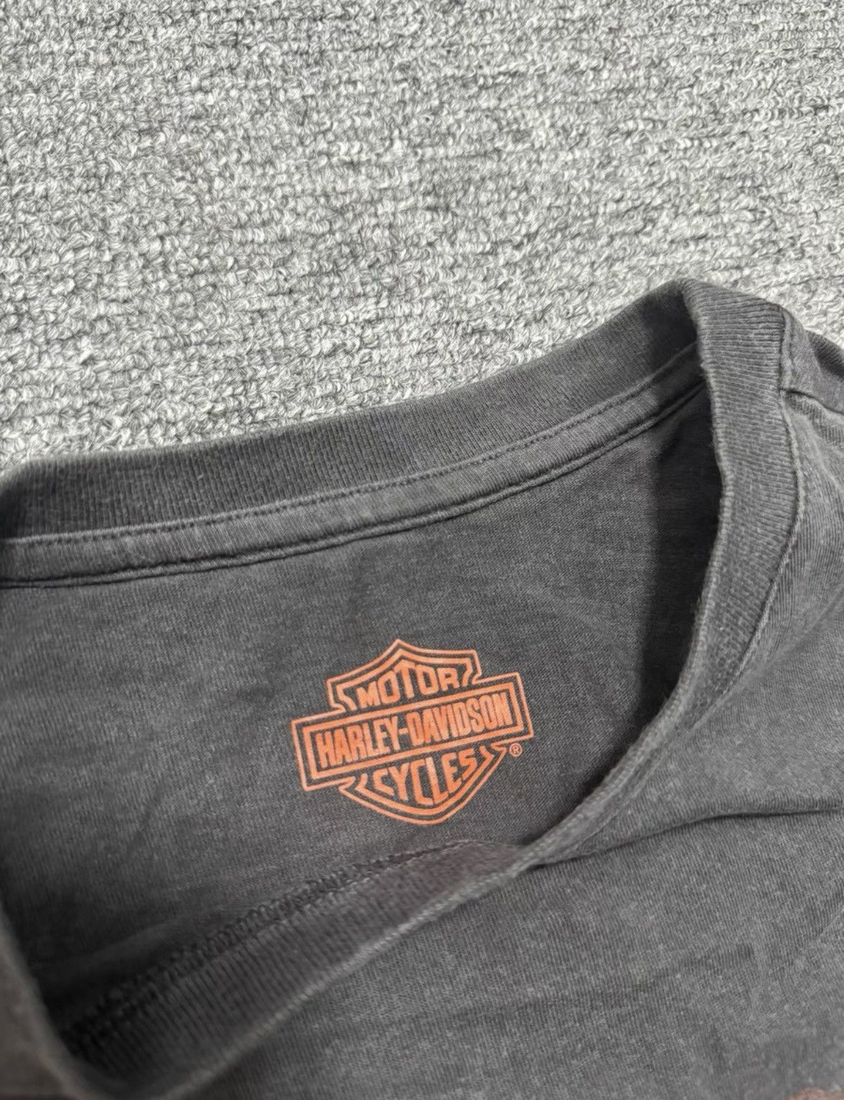 Harley Davidson Harley-Davidson Vintage Distressed Short Sleeve T-Shirt Size US XS / EU 42 / 0 - 4 Thumbnail