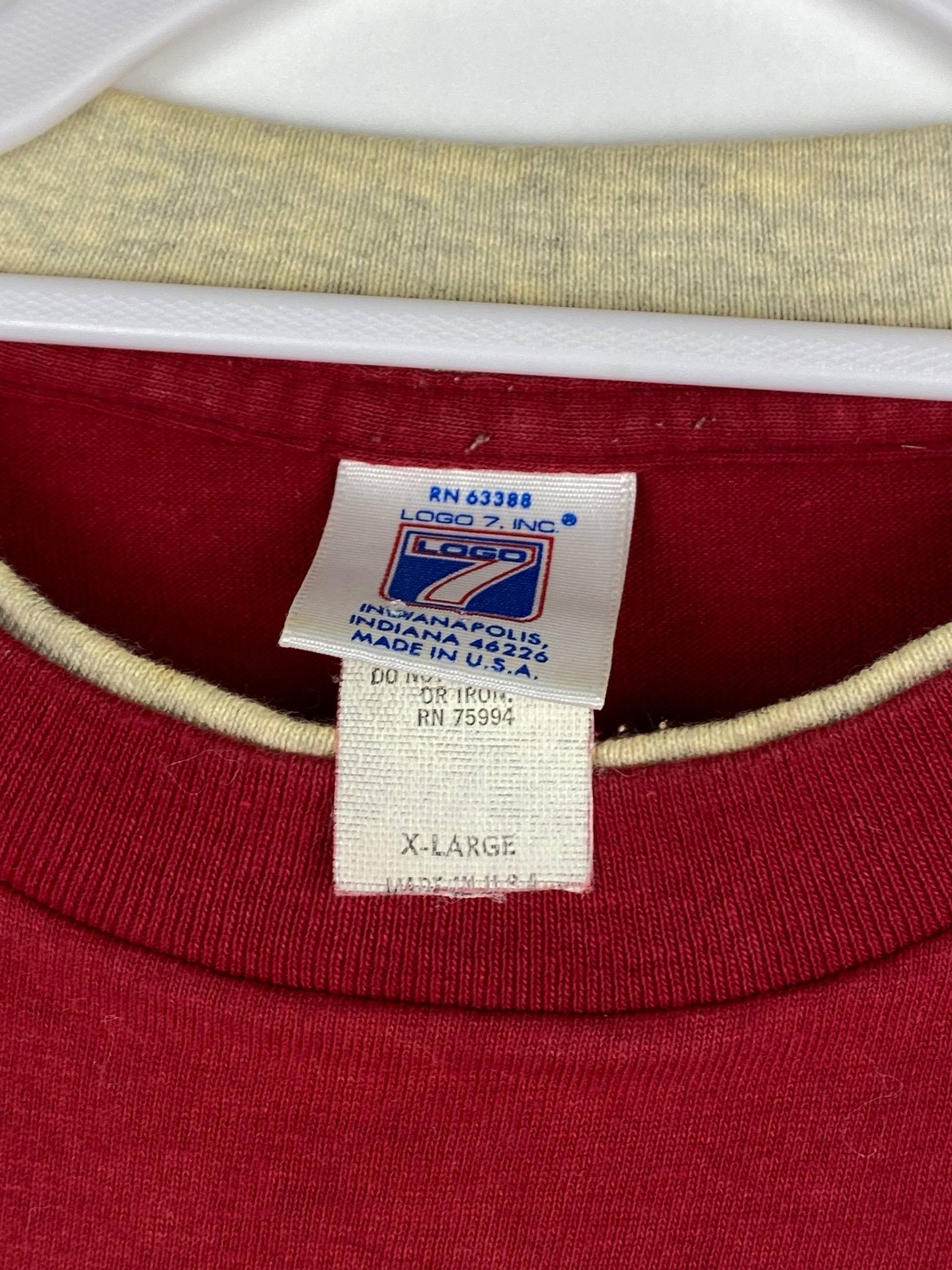 Logo 7 Vintage Washington Redskins 1991 NFL Logo 7 90s Tee Size US XL / EU 56 / 4 - 8 Thumbnail