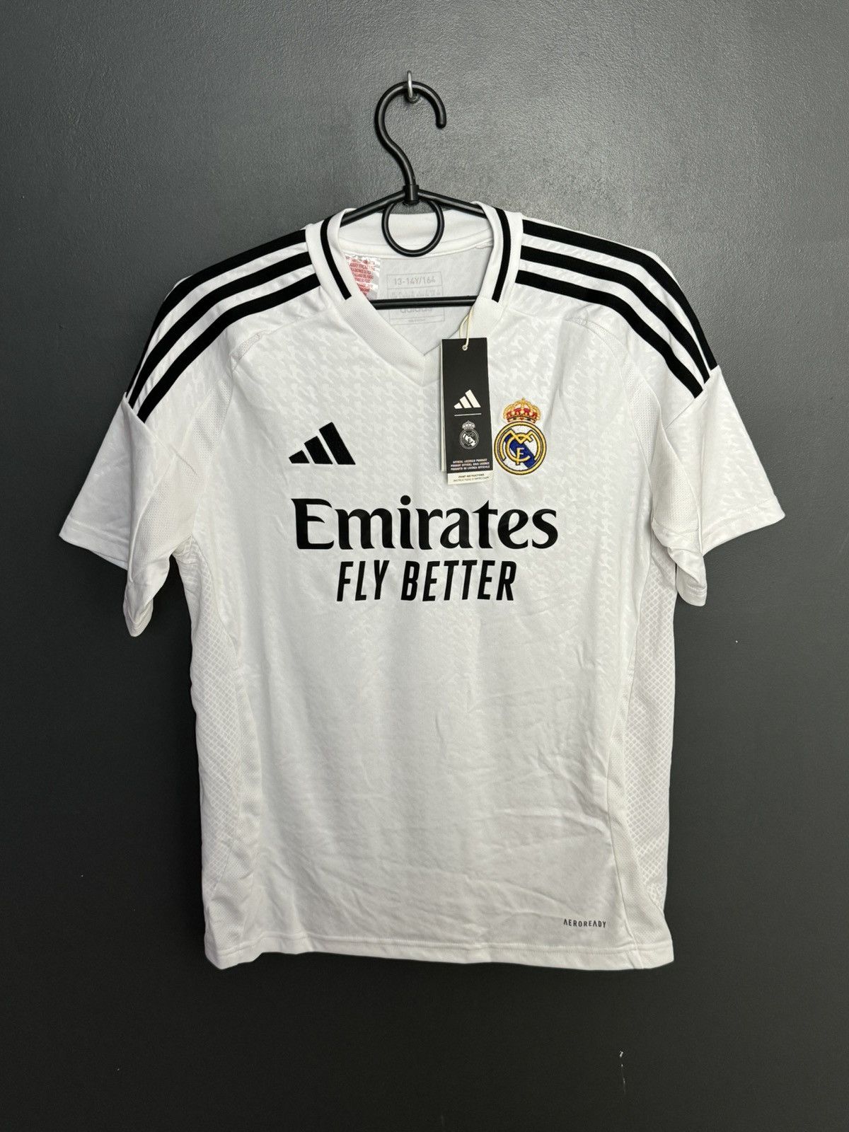 Adidas KIDS New Real Madrid 24/25 Home Football Jersey T-Shirt Size US XS / EU 42 / 0 - 1 Thumbnail