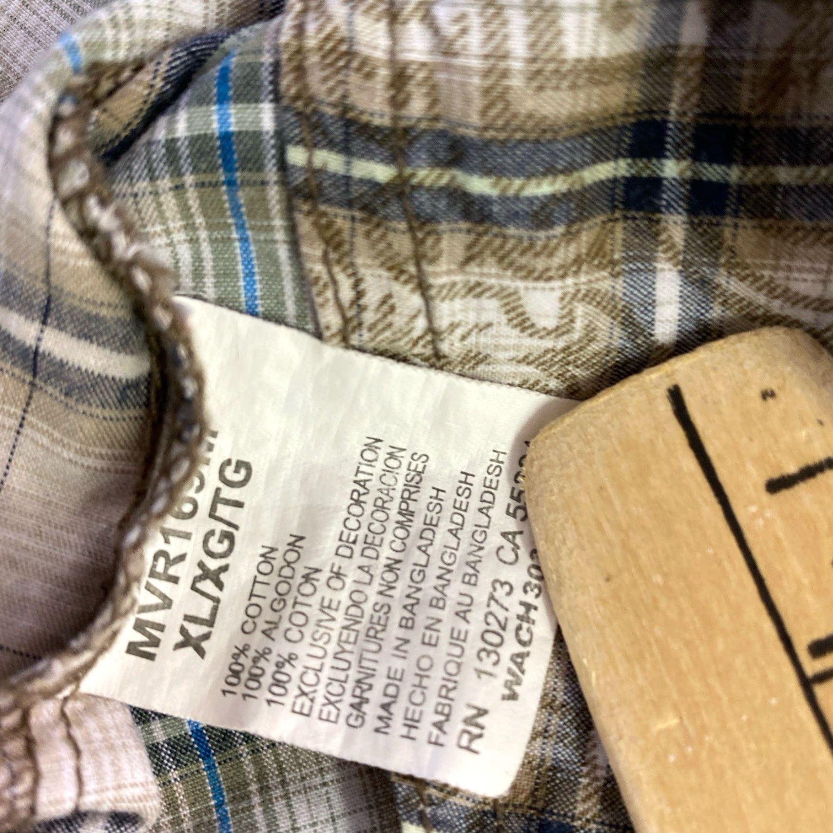 Wrangler VINTAGE Wrangler Wrancher Sawtooth Western Pearl Snap Long Sleeve Brown Shirt XL Mens Size US XL / EU 56 / 4 - 5 Thumbnail
