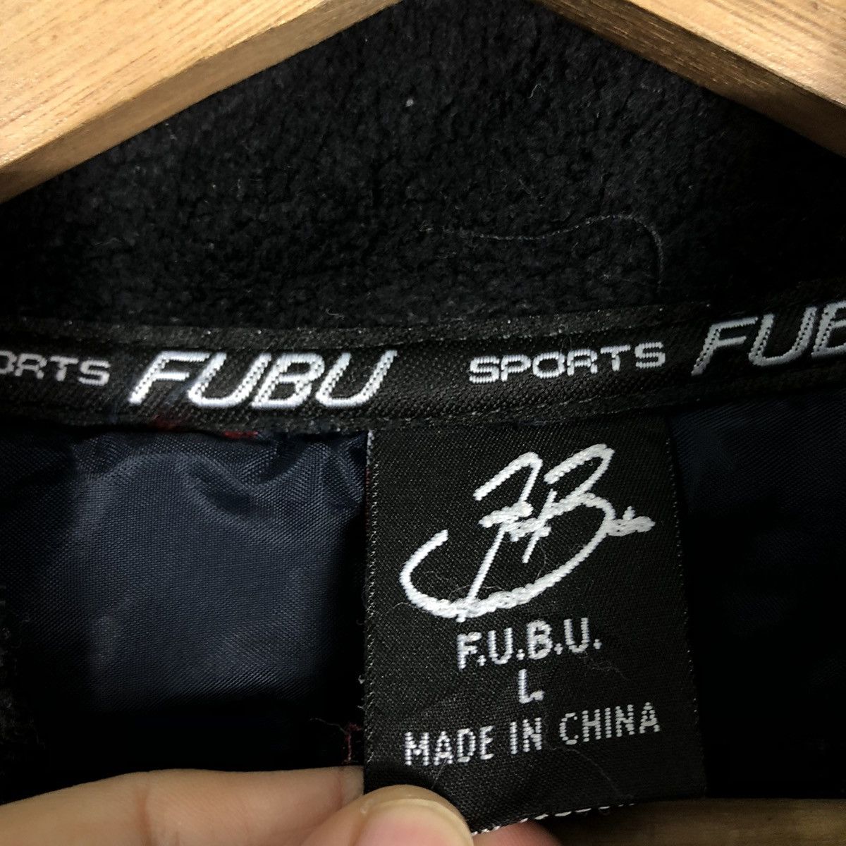 Japanese Brand 🔥Streetwear Design Spell Out Big Logo Fubu Sport Japan Size US L / EU 52-54 / 3 - 10 Thumbnail