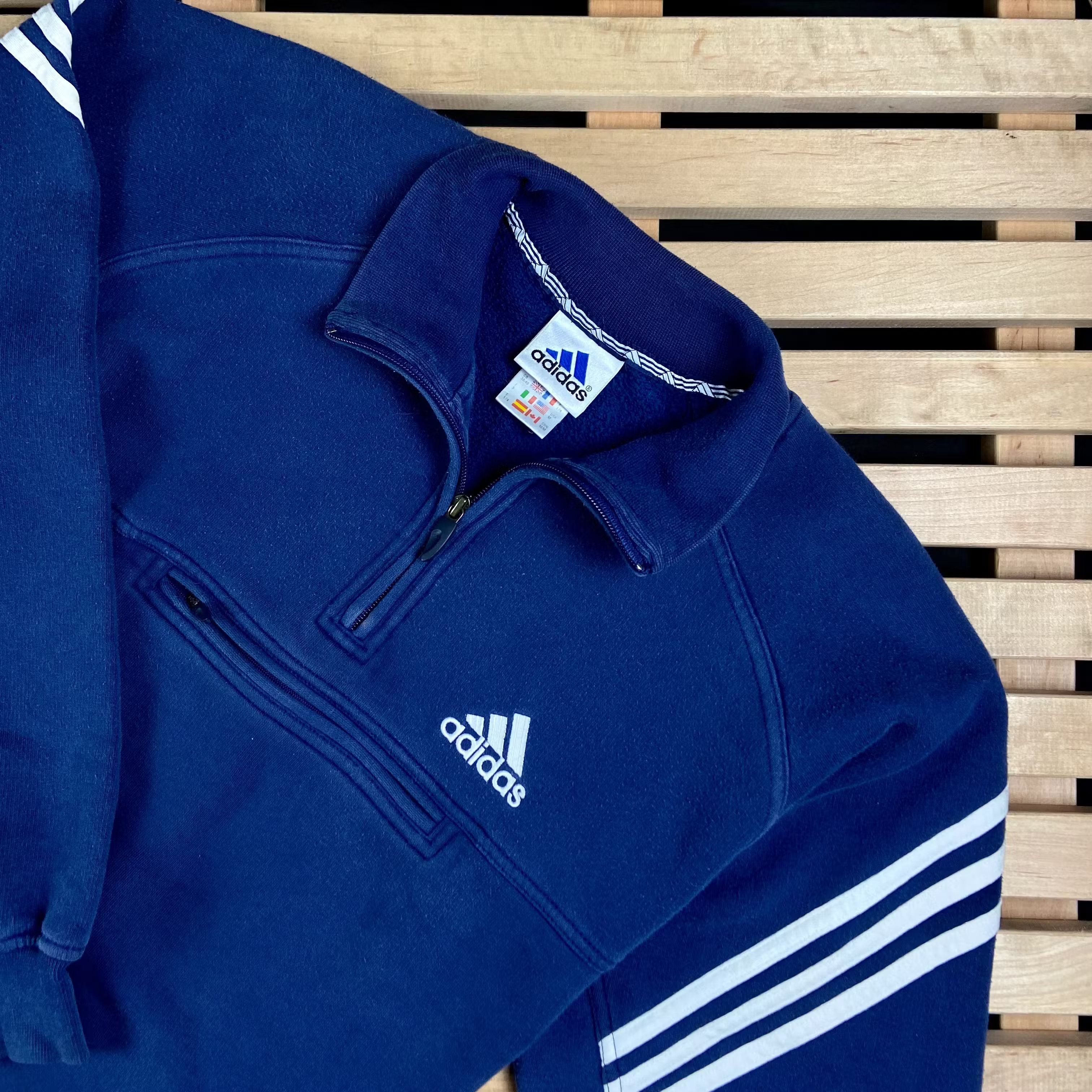 Adidas × Vintage Mens Sweatshirt Adidas Vintage Size M Size US M / EU 48-50 / 2 - 2 Thumbnail