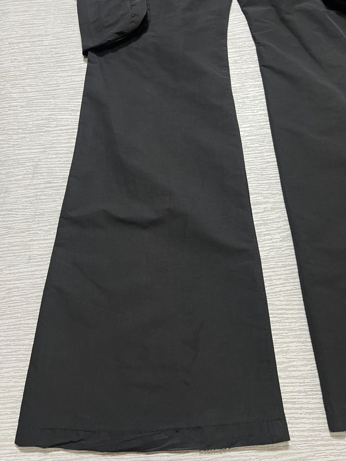 FFFPOSTALSERVICE FFFPostalService - Charcoal Flared Cargo Pants V.1 Size US 27 - 15 Thumbnail