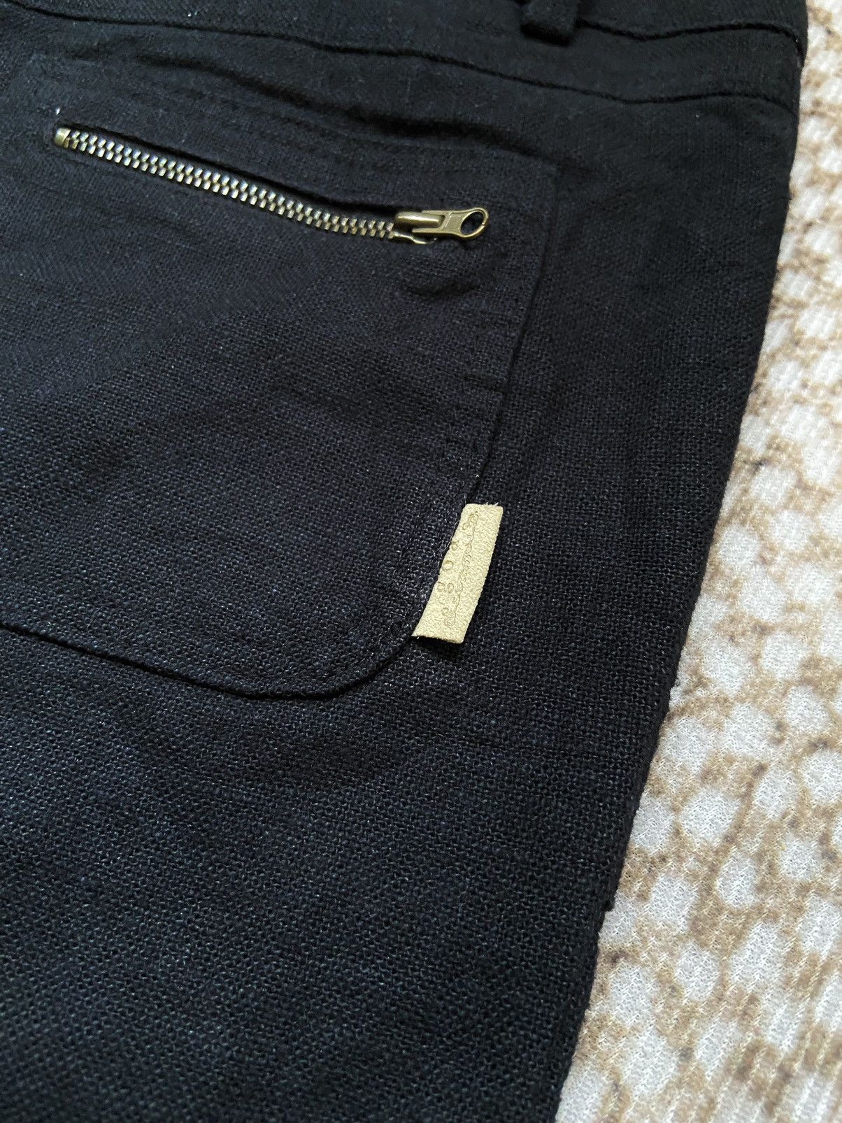 If Six Was Nine × Japanese Brand × Le Grande Bleu (L.G.B.) G.O.A GOA Flared Cargo Drawstring Pants Size 31" - 8 Thumbnail