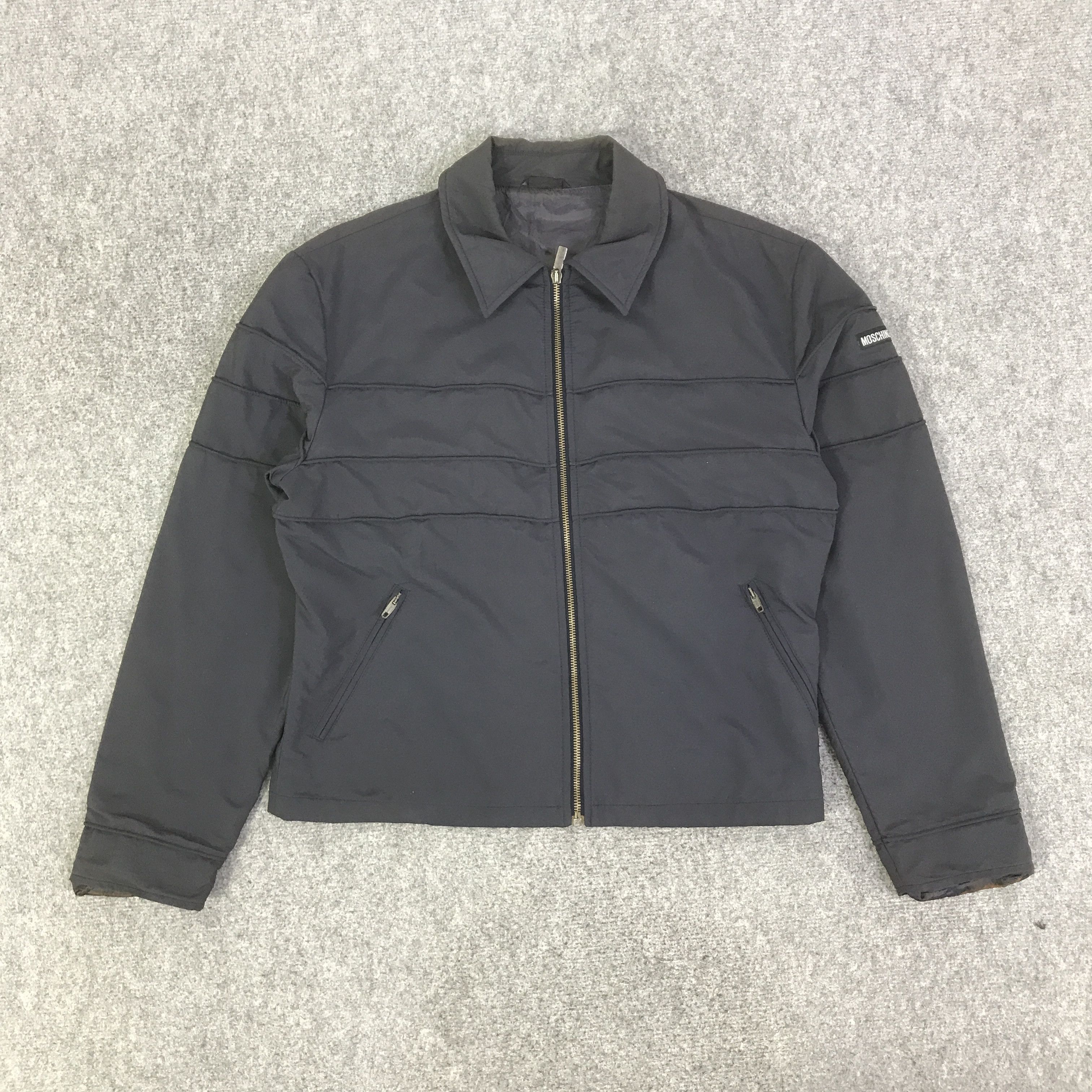 Moschino MOSCHINO ZIPPER JACKET K97B17 Size US L / EU 52-54 / 3 - 1 Thumbnail