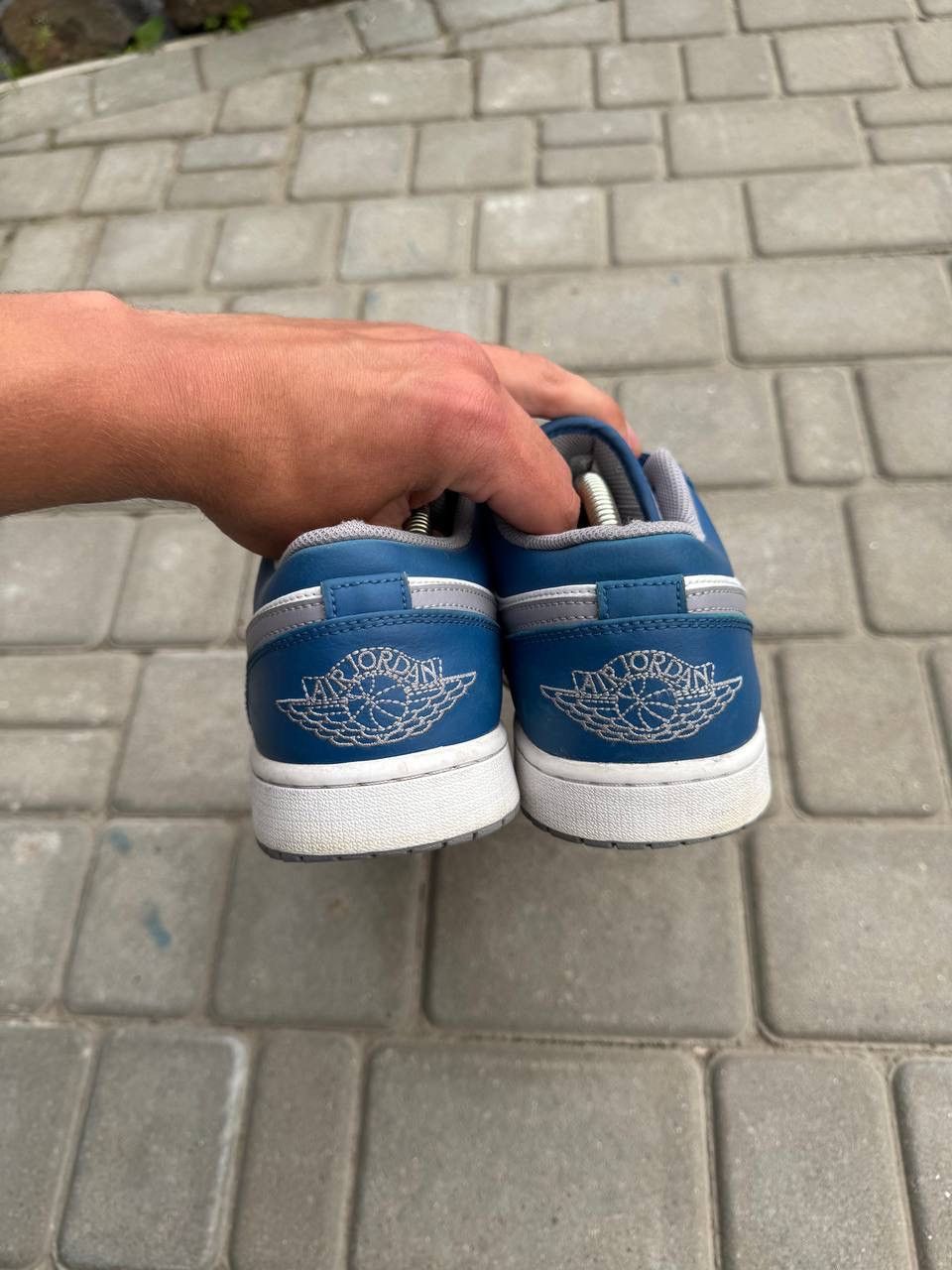 Jordan Brand Nike Air Jordan 1Low True Blue Uk 10 Size US 11.5 / EU 44-45 - 8 Thumbnail