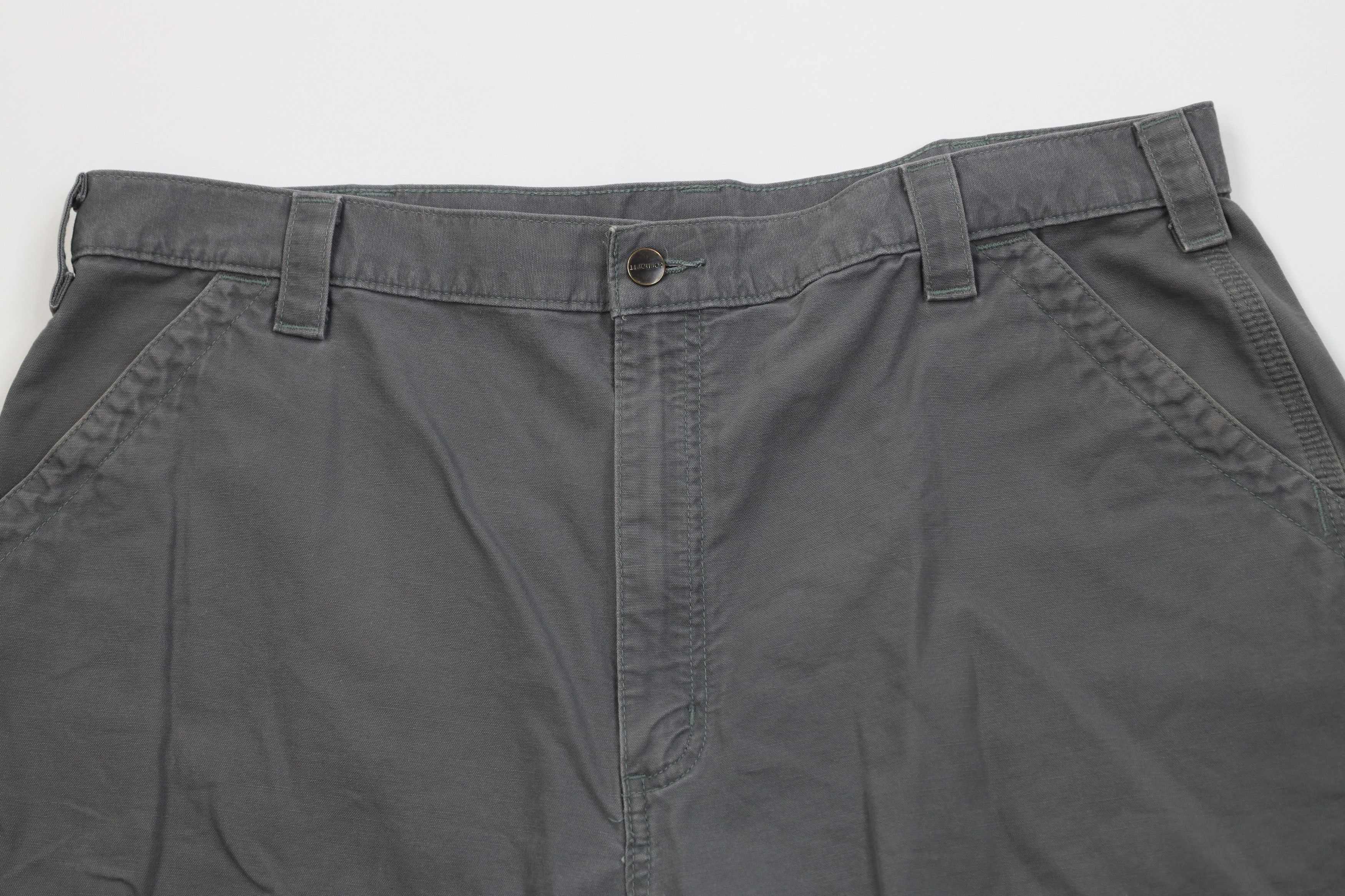 Carhartt Vintage Y2K Carhartt Above Knee Canvas Relaxed Fit Shorts Size US 42 / EU 58 - 2 Thumbnail