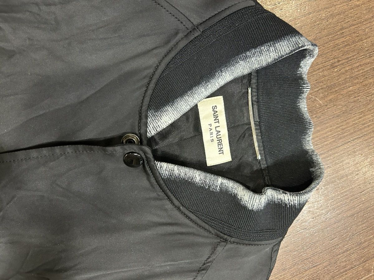 Saint Laurent Paris Saint Laurent Teddy Moonlight Bomber Jacket Size US M / EU 48-50 / 2 - 4 Thumbnail