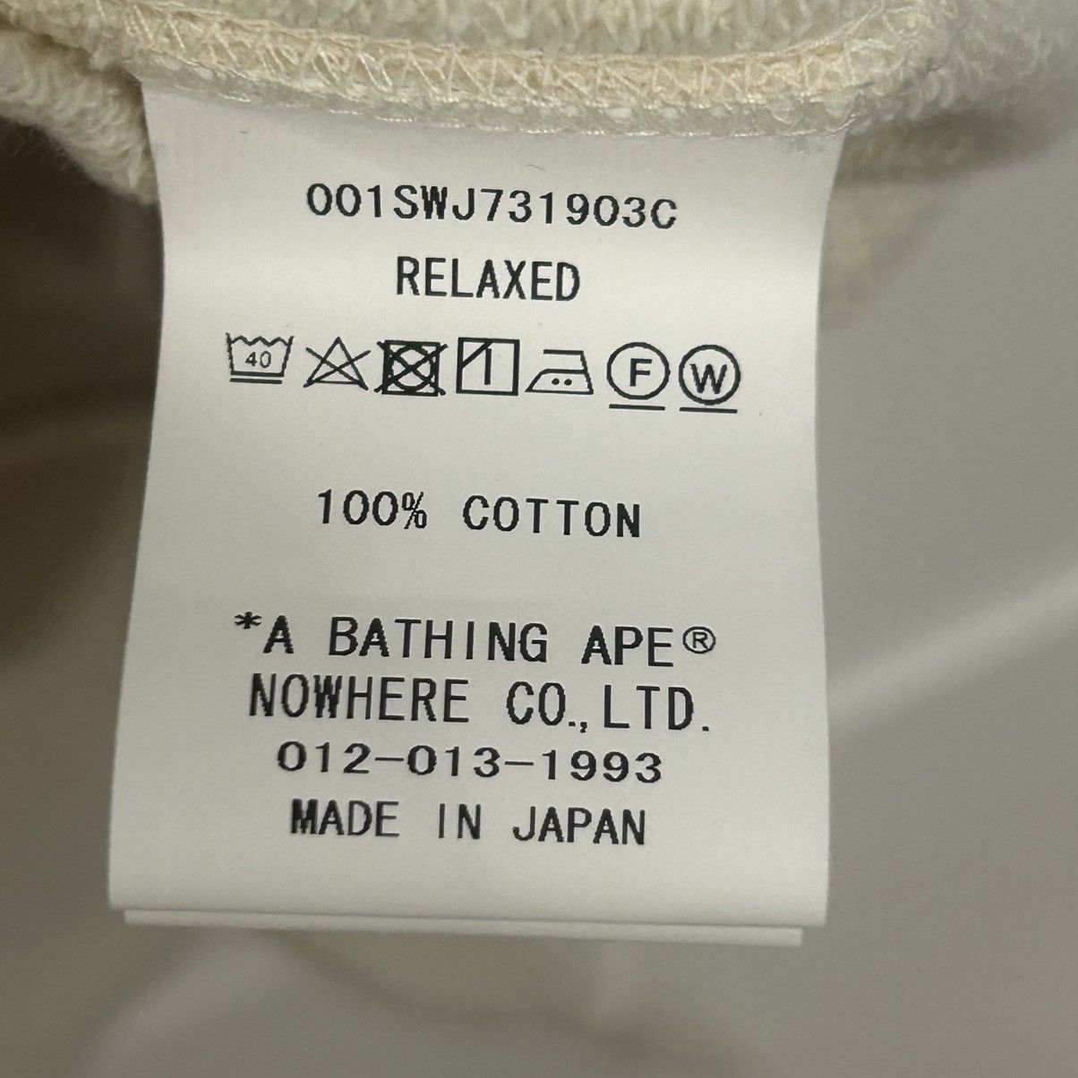 Bape Concepts x Bathing Ape Collegiate crewneck sweater size L Size US L / EU 52-54 / 3 - 5 Thumbnail