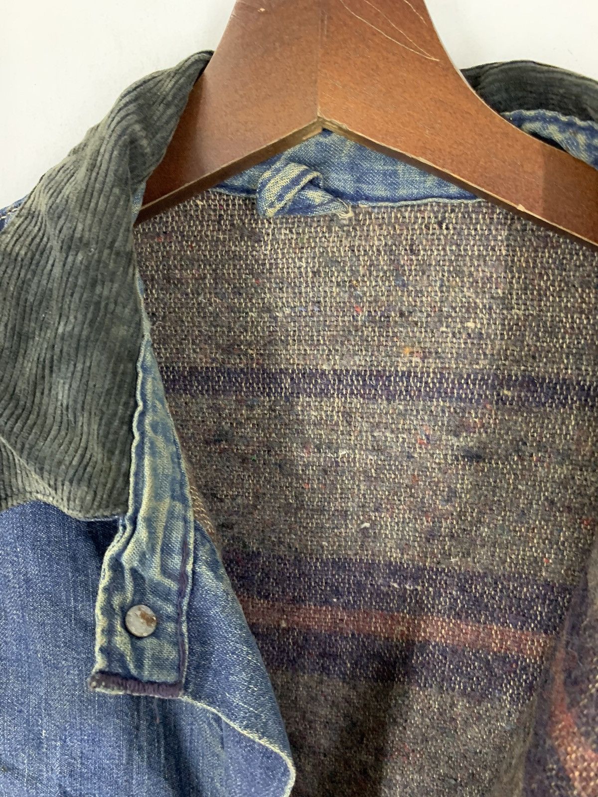 Original Montgomery × Vintage 1950’s Power House Blanket-Lined Denim Chore Worker Jacket Size US L / EU 52-54 / 3 - 11 Thumbnail