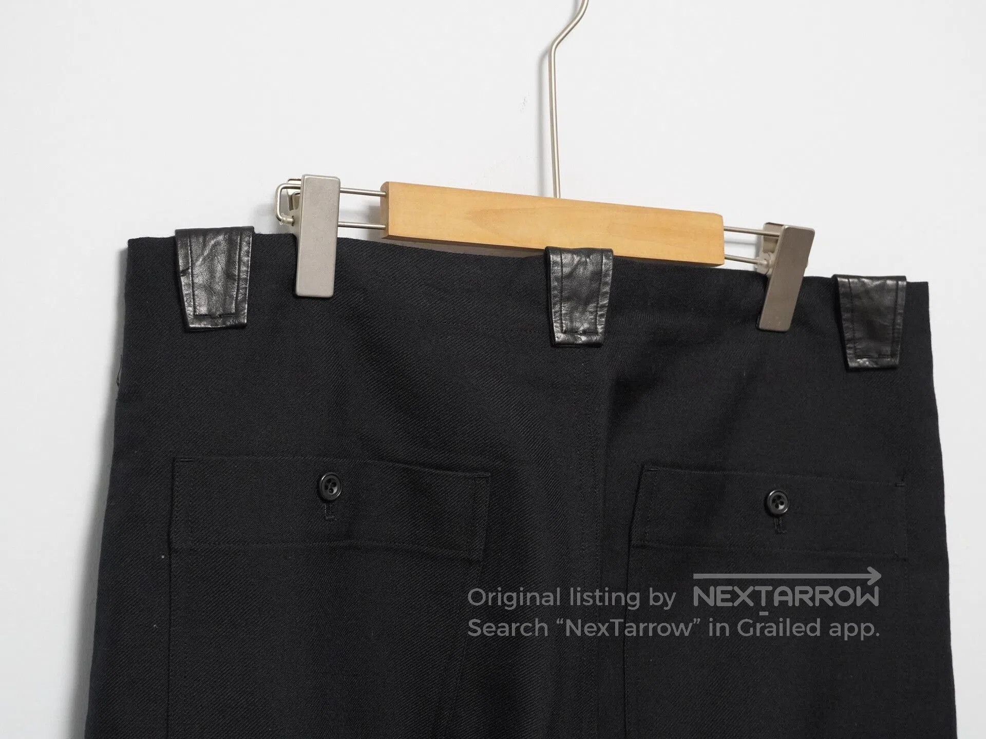 Yohji Yamamoto black long pants by yohji yamamoto. Size US 30 / EU 46 - 3 Thumbnail