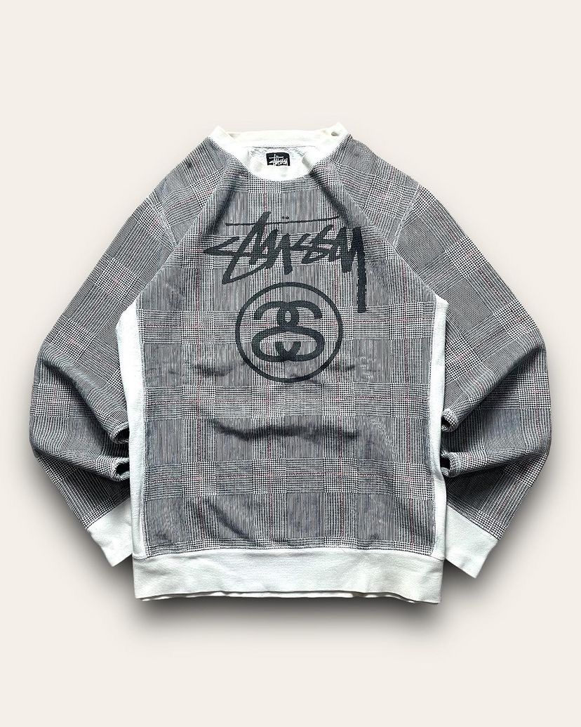 image of Stussy Crewneck in Black, Men's (Size Large)