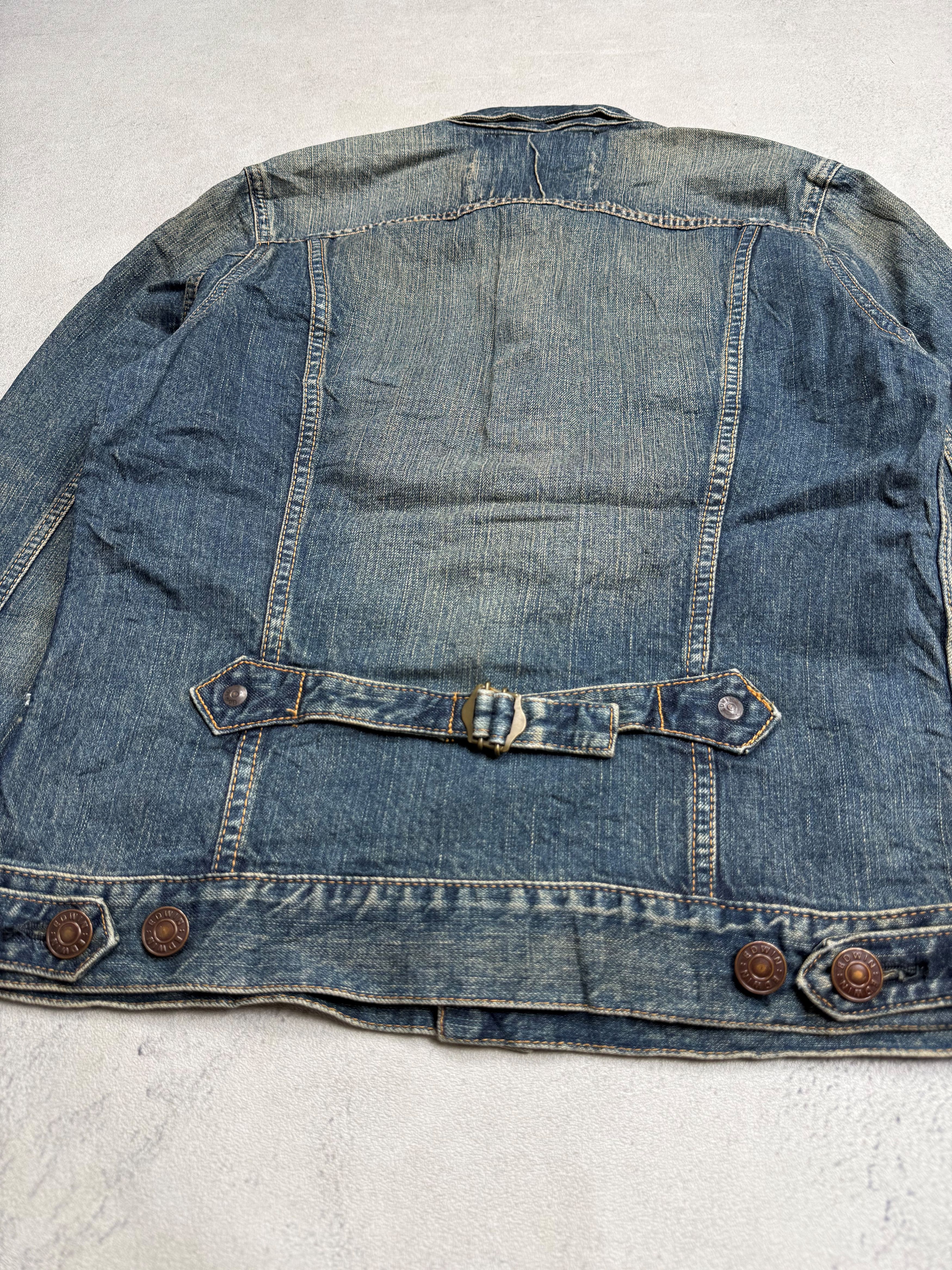 Edwin Edwin XV Trucker Denim Jacket Size US S / EU 44-46 / 1 - 5 Thumbnail