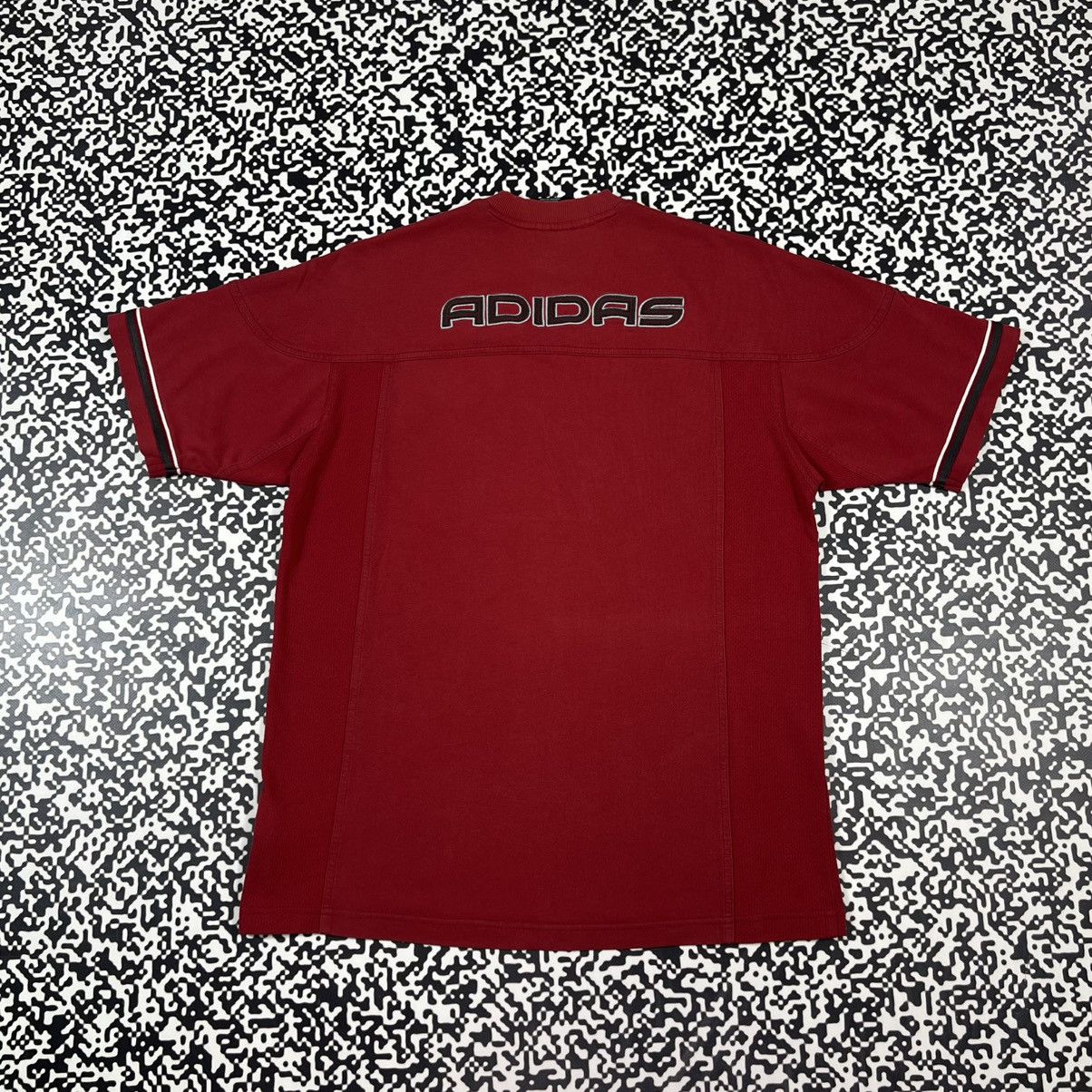 Adidas Vintage Y2K Adidas 49 Logo Retro Rugby Style Sport T-shirt Size US S / EU 44-46 / 1 - 2 Thumbnail