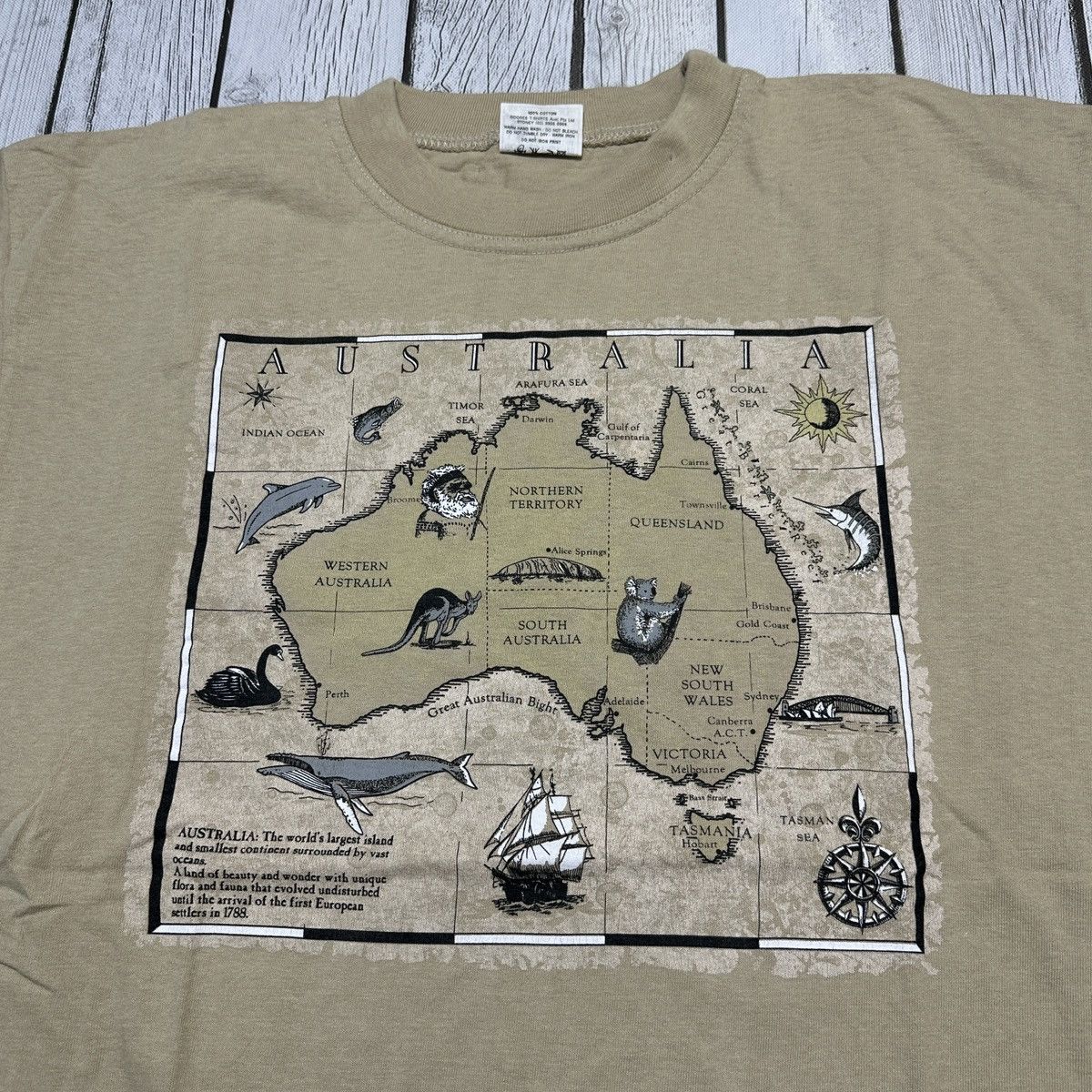 Vintage Vintage Australia tee Size US XL / EU 56 / 4 - 3 Thumbnail