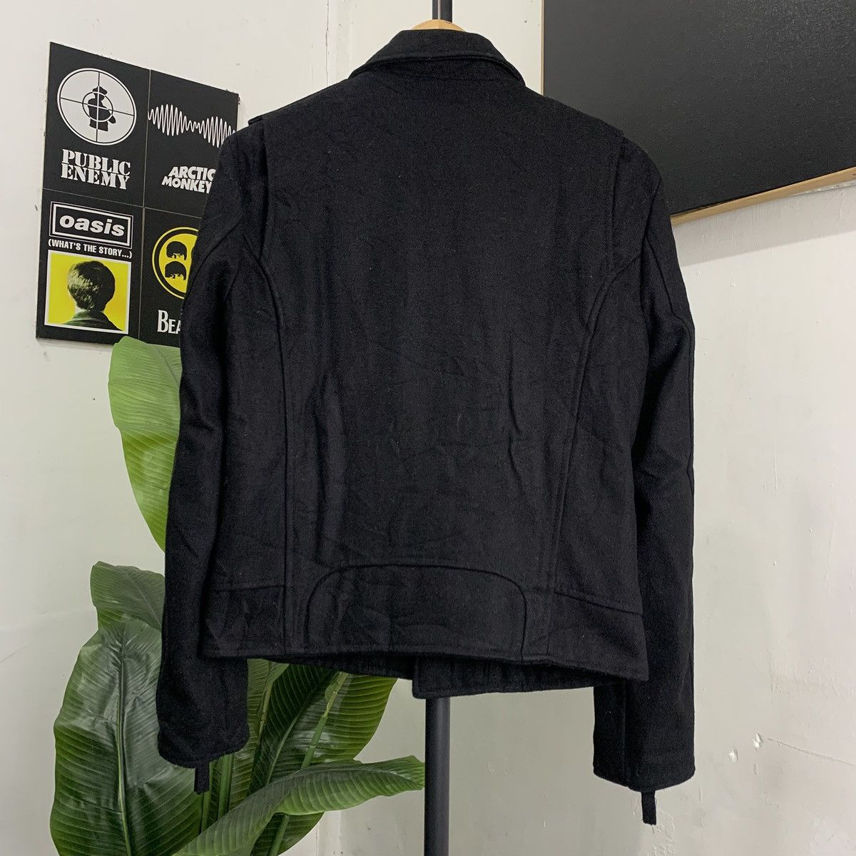 Attachment × Japanese Brand × Kazuyuki Kumagai Attachment Attachment Bikers Wool Jacket Japan Ramones Style Size US M / EU 48-50 / 2 - 7 Thumbnail