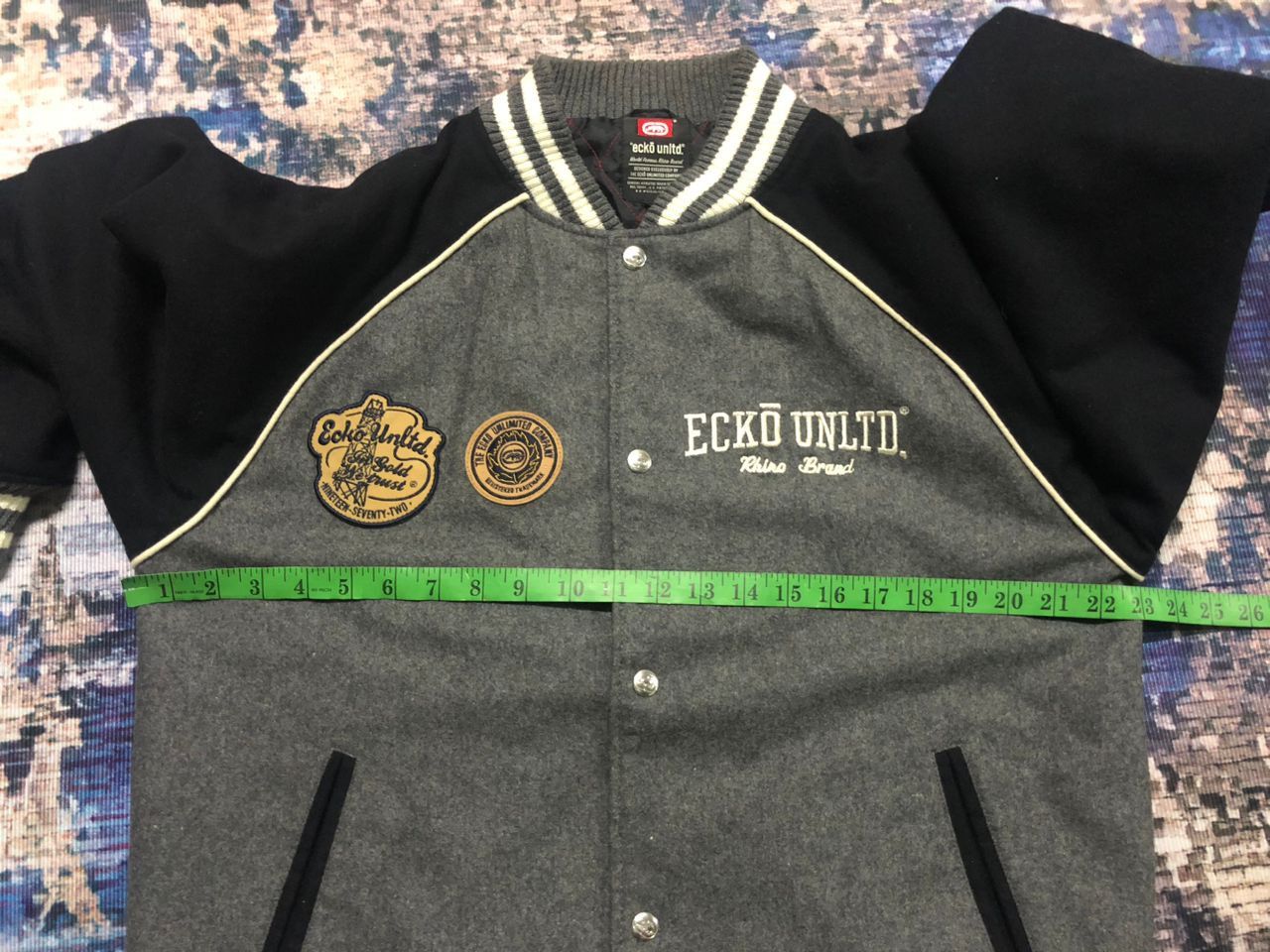 Ecko Unltd. Ecko Untld. Company Wool Varsity Jacket Size US M / EU 48-50 / 2 - 15 Thumbnail