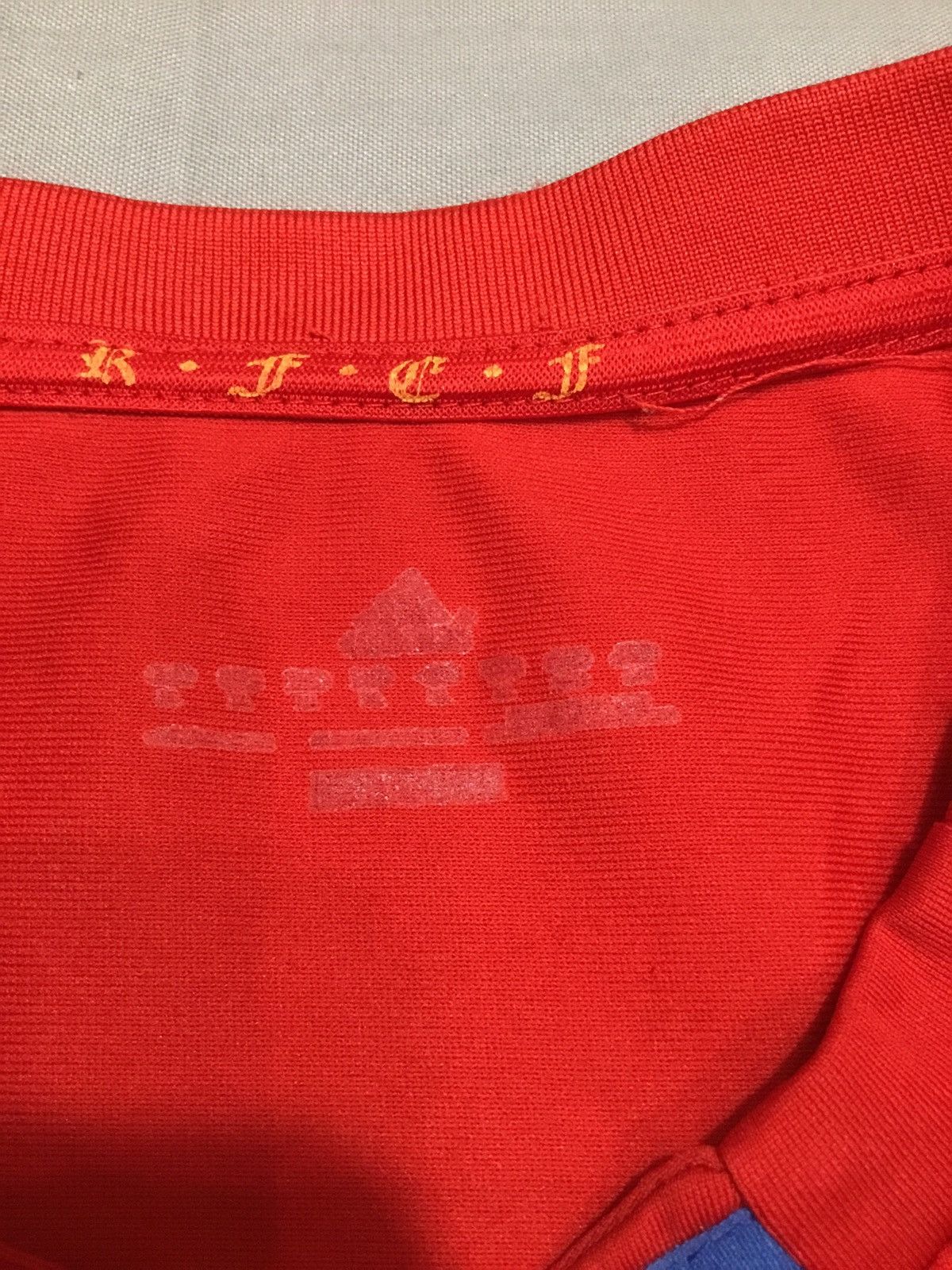 Adidas Vintage 2009 Red Adidas Spain National Team Home T-Shirt XL Size US XL / EU 56 / 4 - 6 Thumbnail