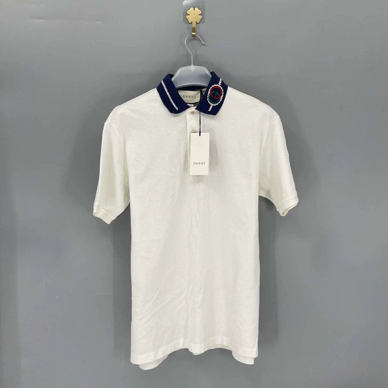 Gucci Gucci Interlocking Logo collar short-sleeved polo shirt 250 Size US L / EU 52-54 / 3 - 1 Thumbnail