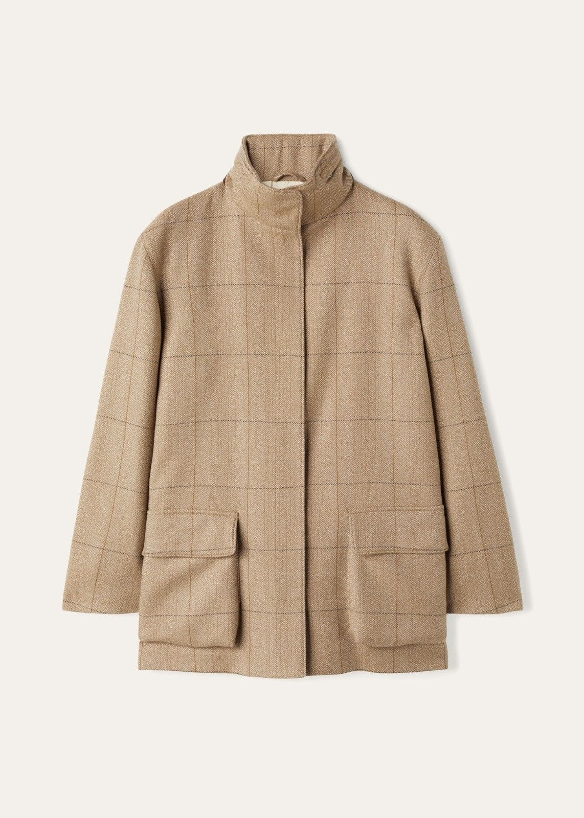 Loro Piana o1srvl11e0126 FAN5221 Iconic Voyager Jacket in Tan Size XL / US 12-14 / IT 48-50 - 1 Thumbnail