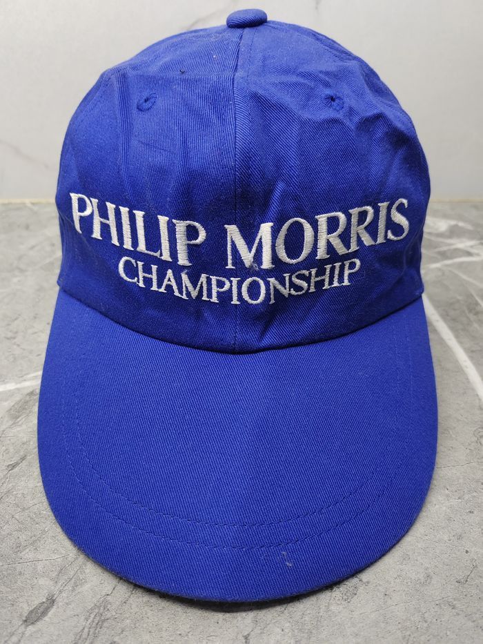 Vintage Vintage Philips Morris Cap Hat Size ONE SIZE - 2 Thumbnail