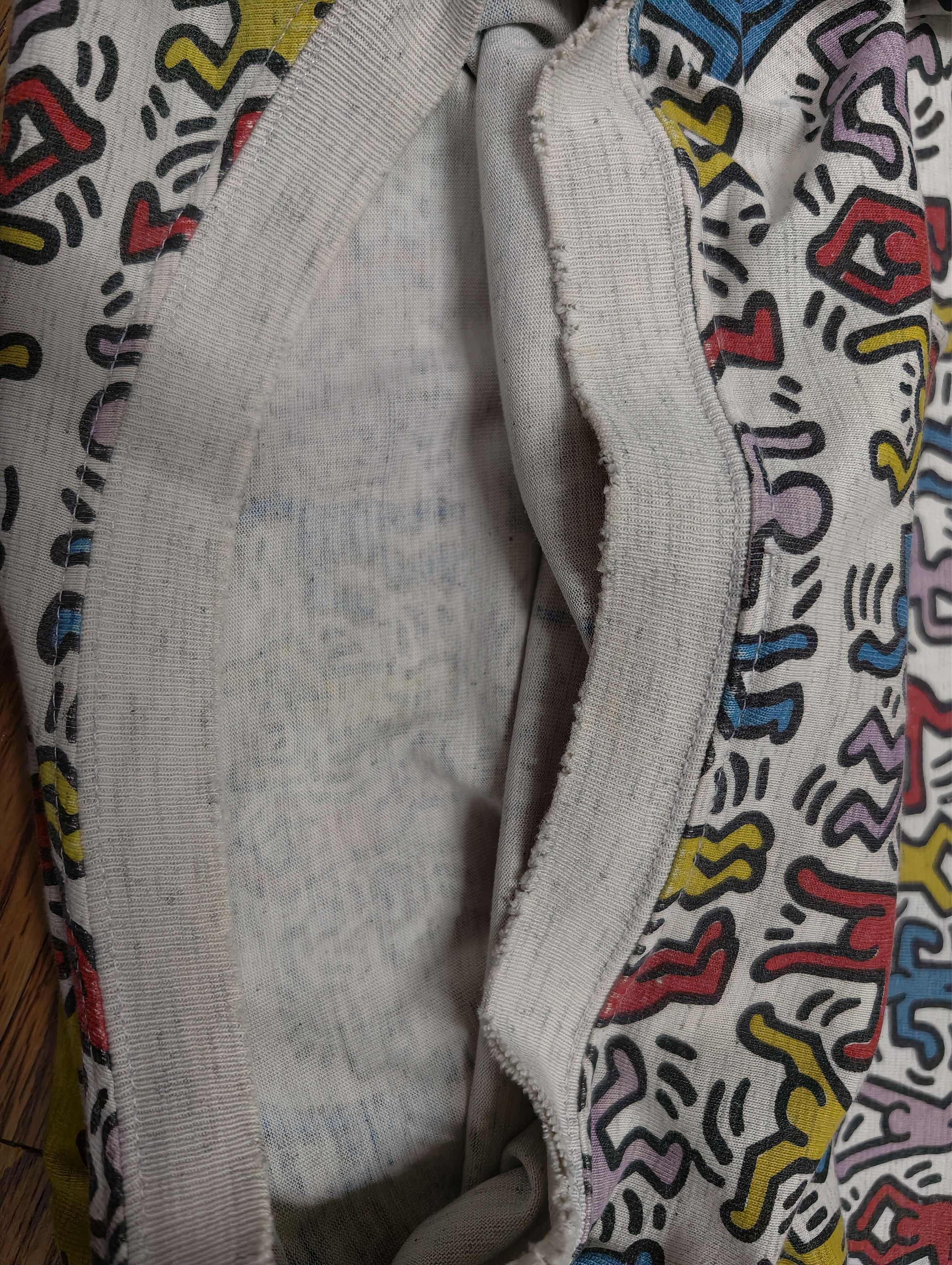 Keith Haring Vintage Keith Haring distress Size US L / EU 52-54 / 3 - 6 Thumbnail