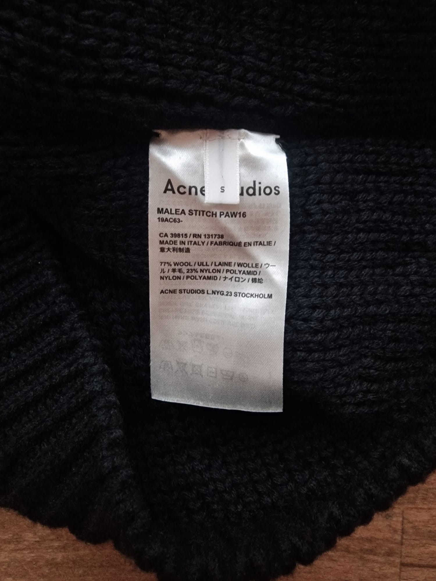 Acne Studios Acne Studios 2016 Chunky Lace Knit Sweater Size S / US 4 / IT 40 - 5 Thumbnail
