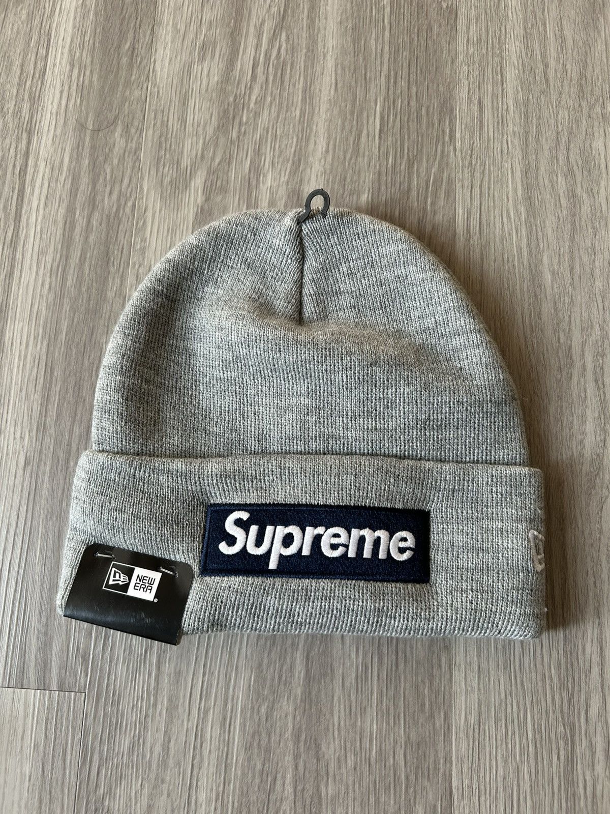 Supreme NEW SUPREME CROCHET BEANIE “GREY” | Grailed